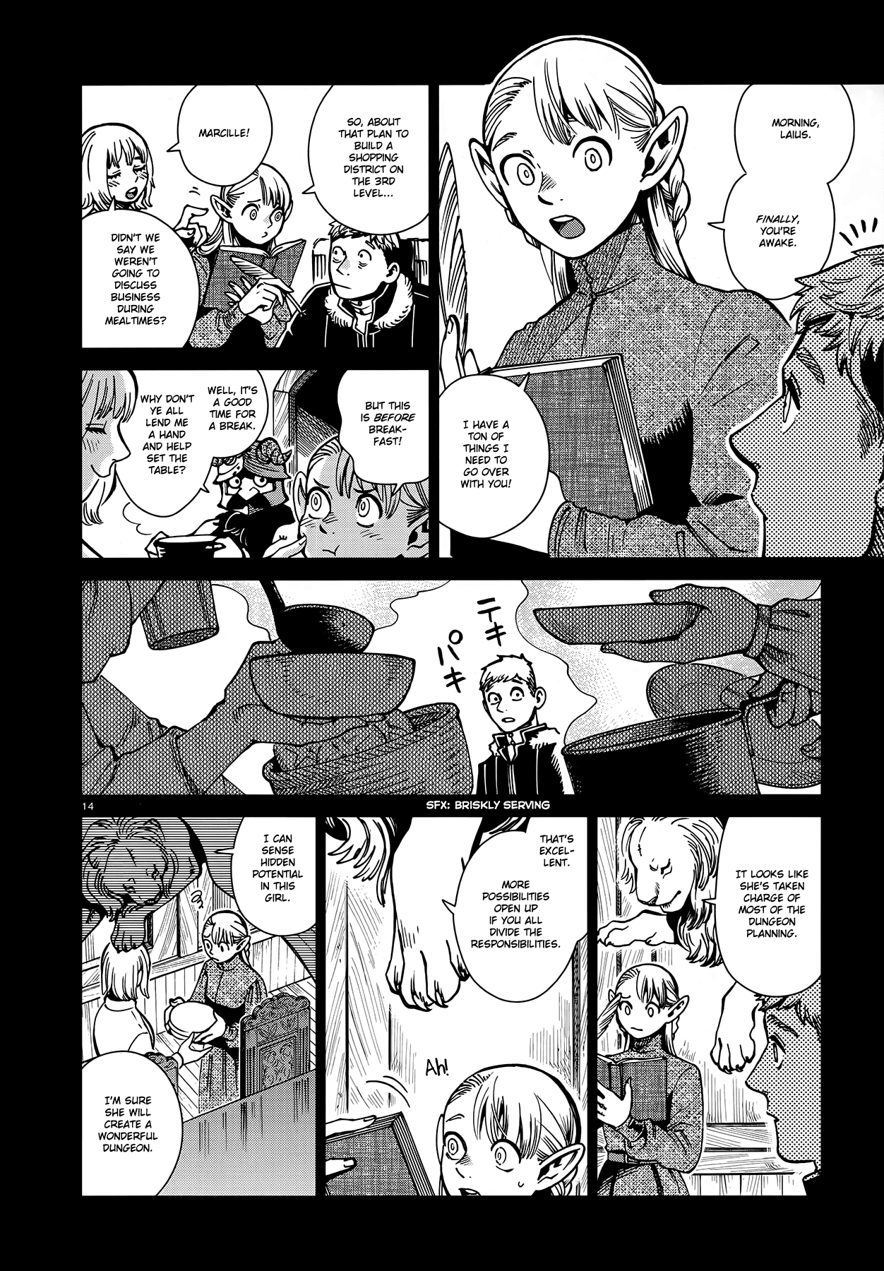 Dungeon Meshi Chapter 60 page 14 - Chapter 60: Winged Lion