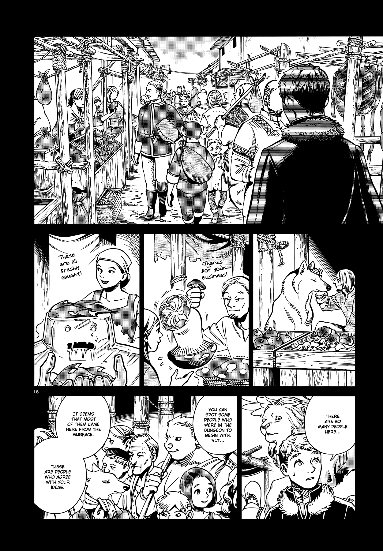 Dungeon Meshi Chapter 60 page 16 - Chapter 60: Winged Lion