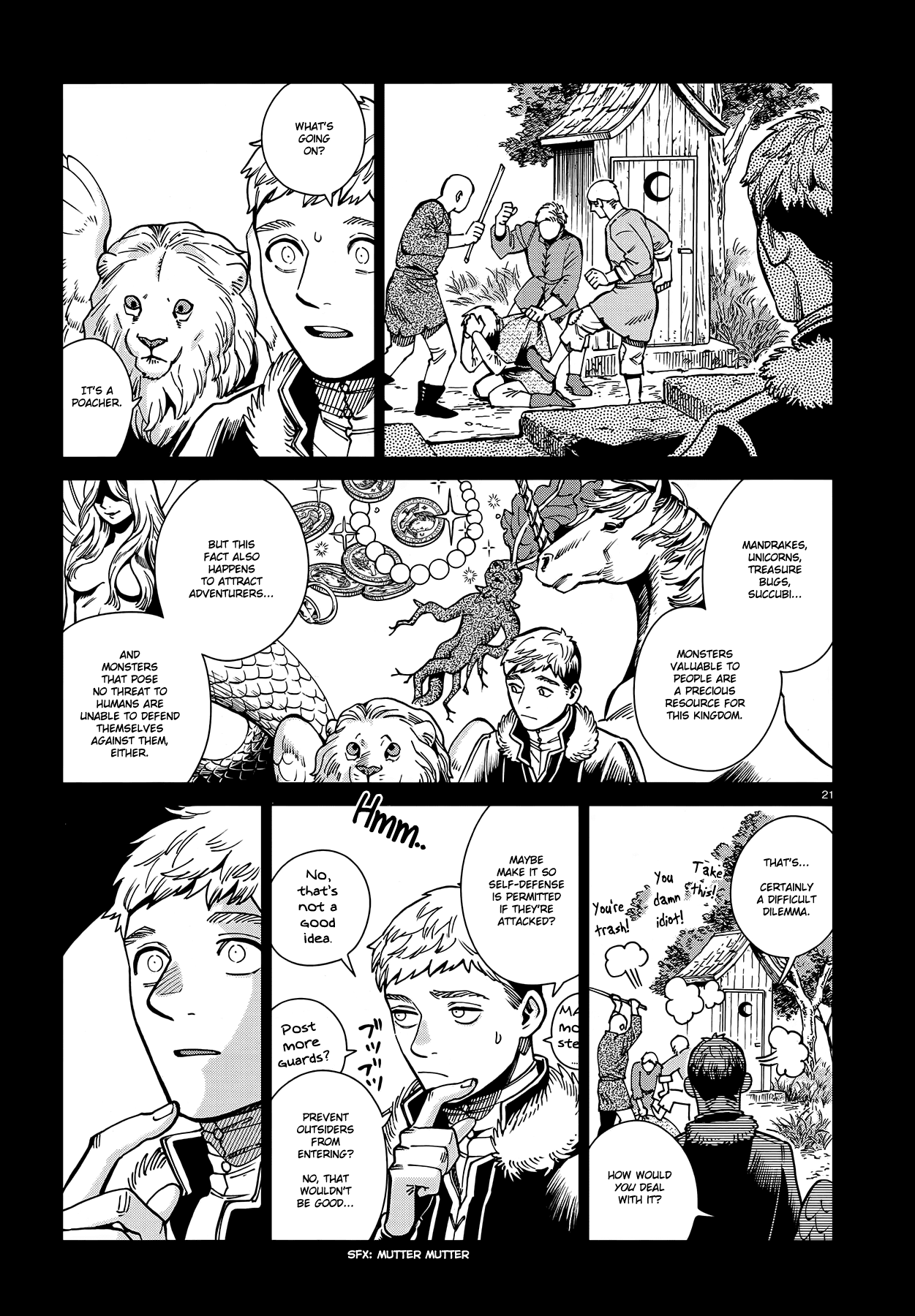 Dungeon Meshi Chapter 60 page 21 - Chapter 60: Winged Lion