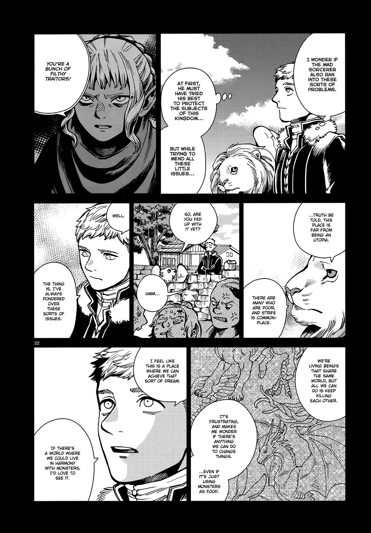 Dungeon Meshi Chapter 60 page 22 - Chapter 60: Winged Lion