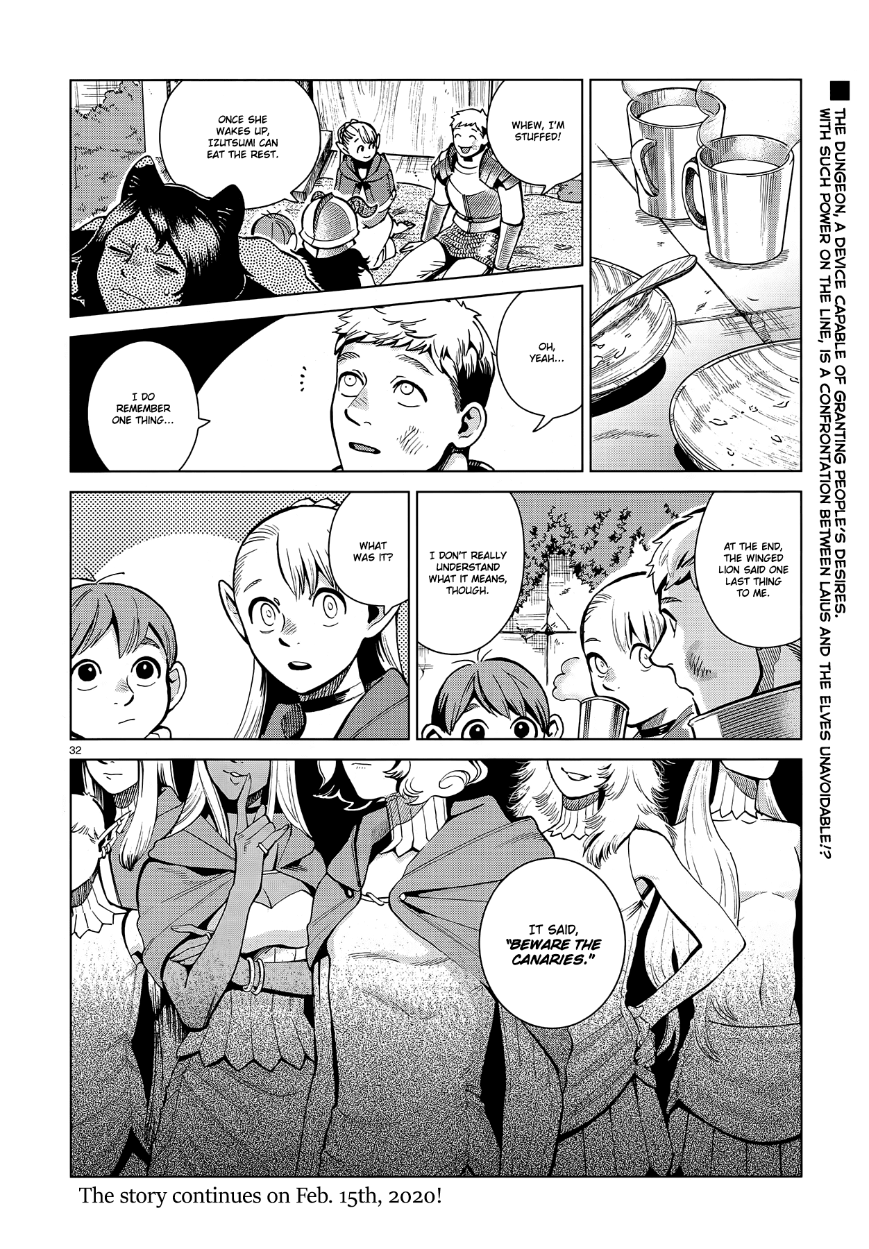 Dungeon Meshi Chapter 60 page 31 - Chapter 60: Winged Lion