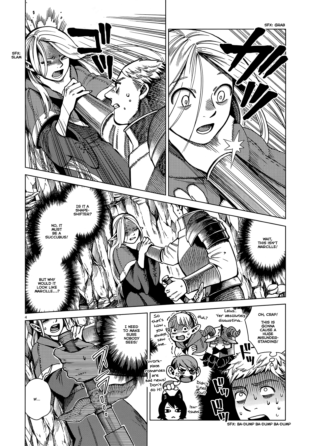 Dungeon Meshi Chapter 60 page 4 - Chapter 60: Winged Lion