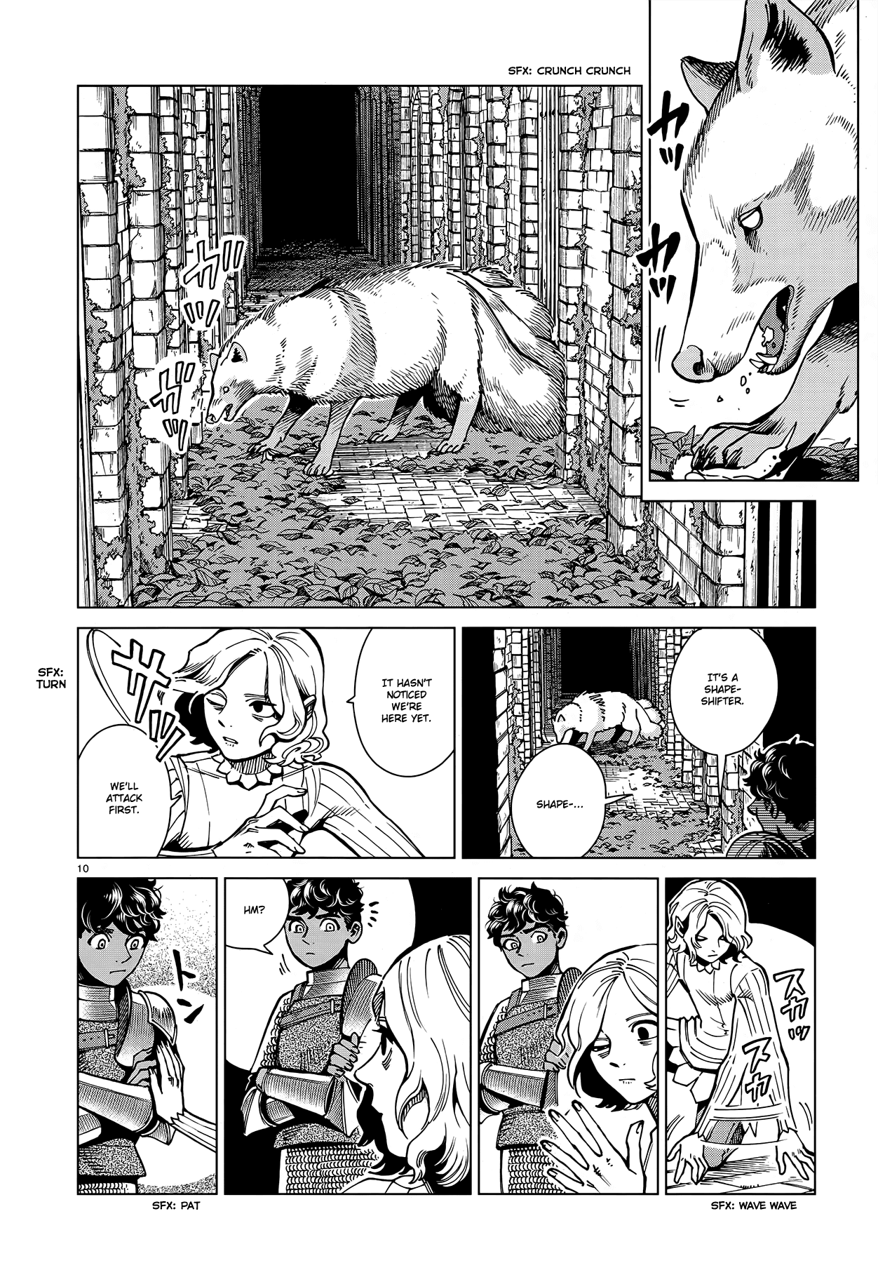 Dungeon Meshi Chapter 61 page 10 - Chapter 61: Roasted Walking Mushroom