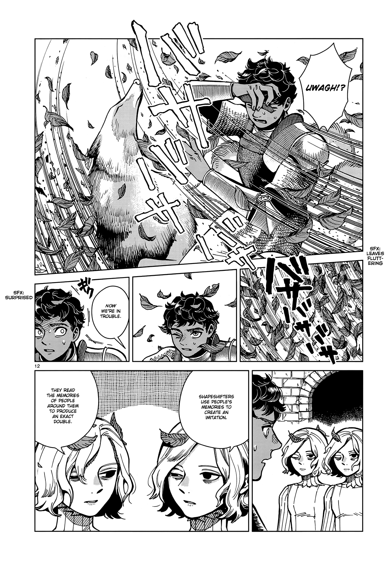 Dungeon Meshi Chapter 61 page 12 - Chapter 61: Roasted Walking Mushroom