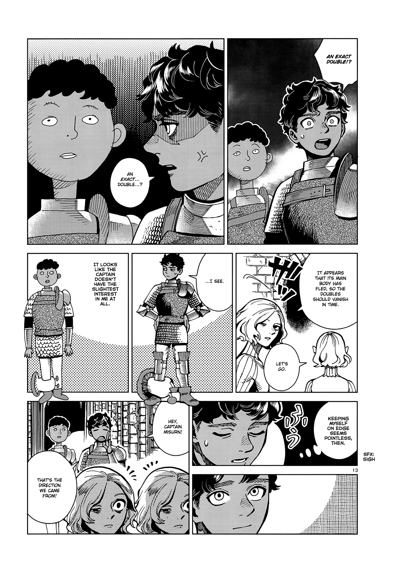 Dungeon Meshi Chapter 61 page 13 - Chapter 61: Roasted Walking Mushroom