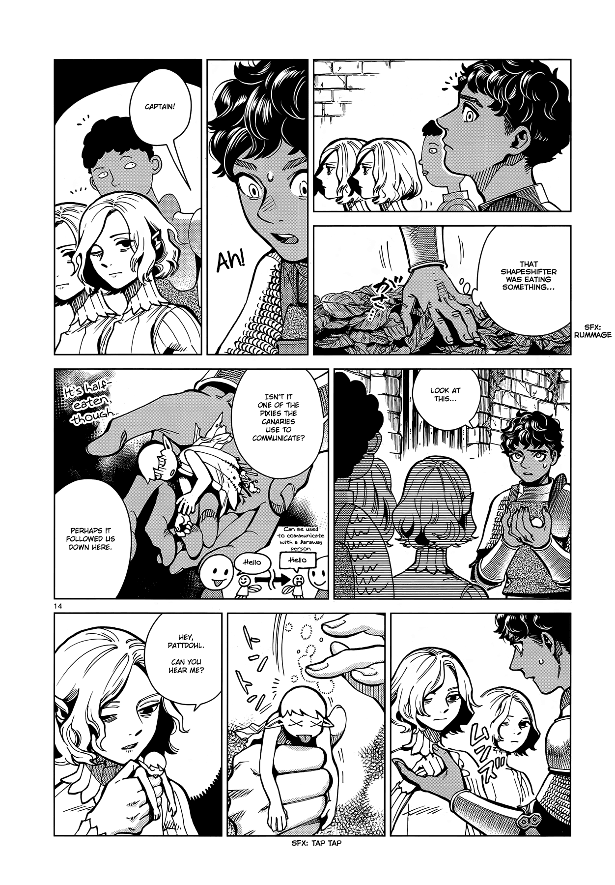 Dungeon Meshi Chapter 61 page 14 - Chapter 61: Roasted Walking Mushroom