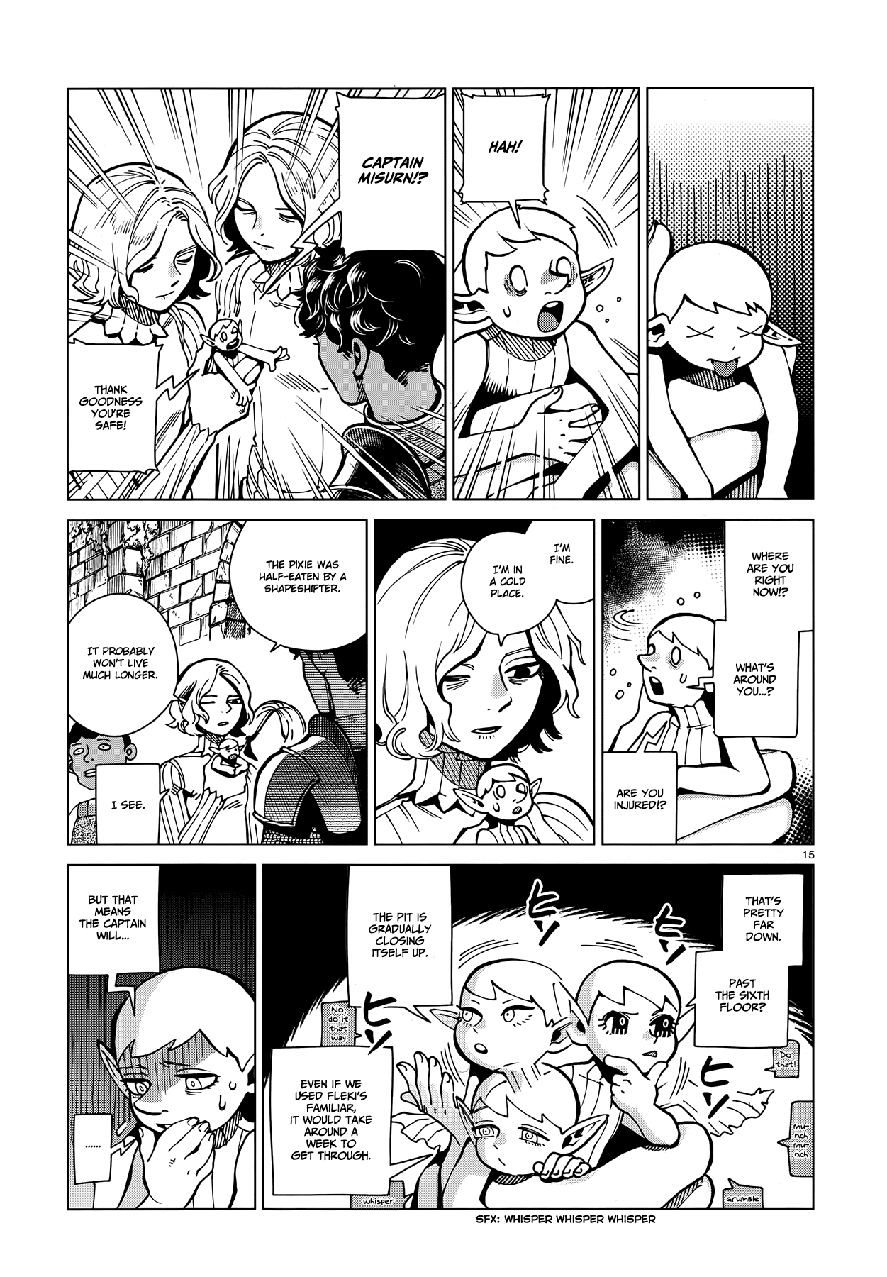 Dungeon Meshi Chapter 61 page 15 - Chapter 61: Roasted Walking Mushroom