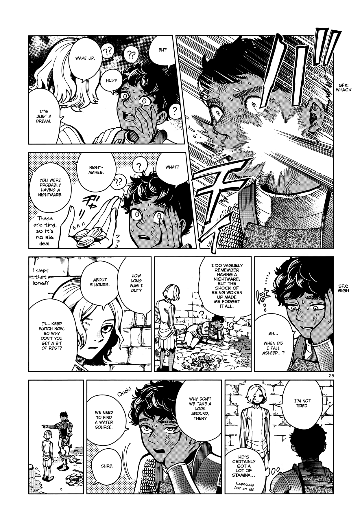 Dungeon Meshi Chapter 61 page 25 - Chapter 61: Roasted Walking Mushroom