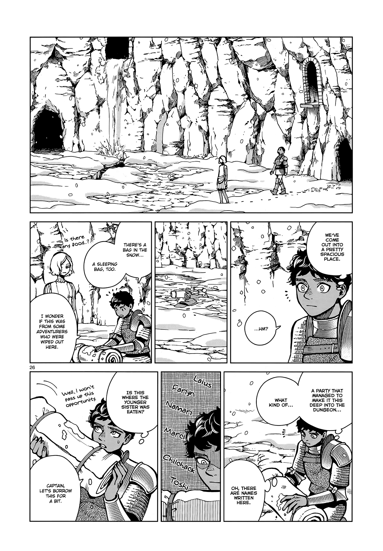 Dungeon Meshi Chapter 61 page 26 - Chapter 61: Roasted Walking Mushroom