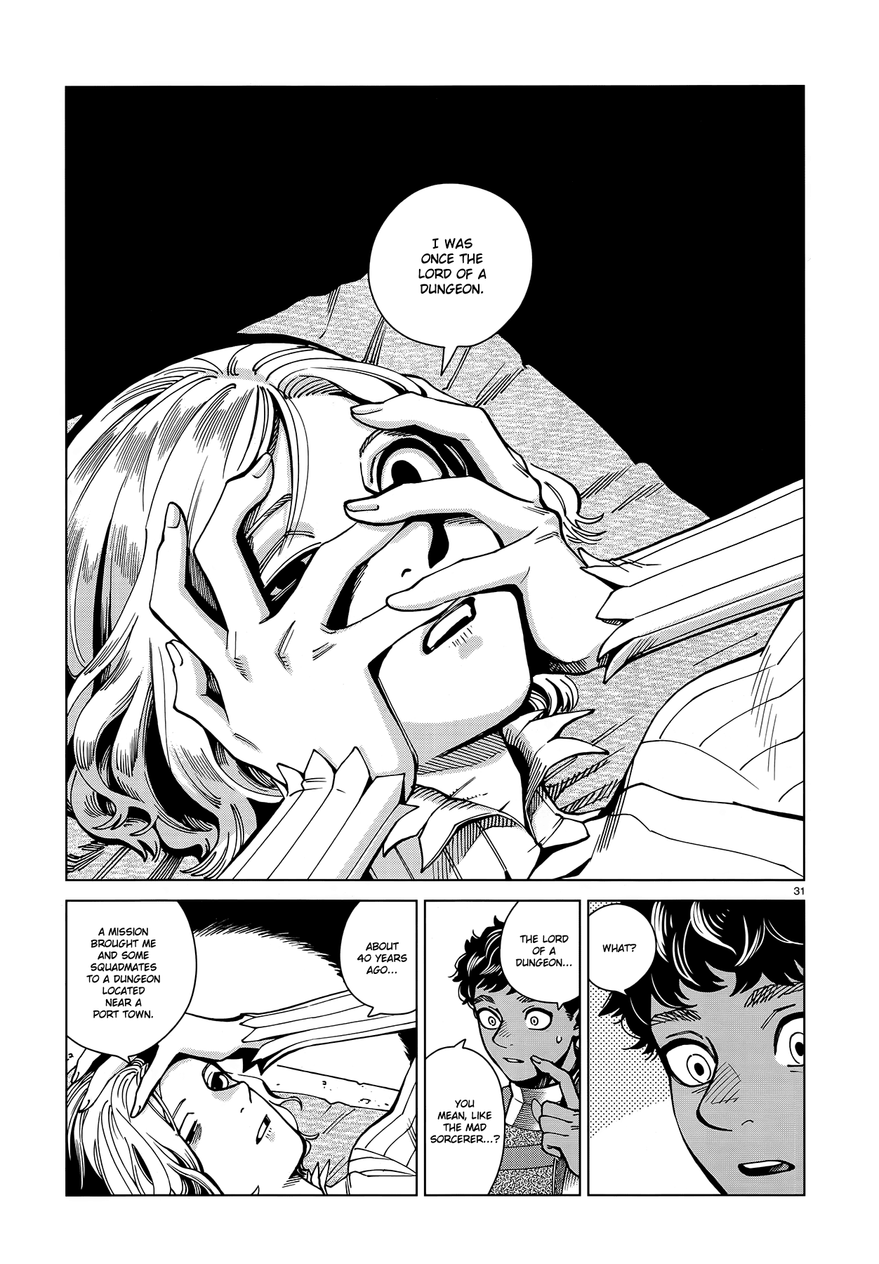 Dungeon Meshi Chapter 61 page 31 - Chapter 61: Roasted Walking Mushroom