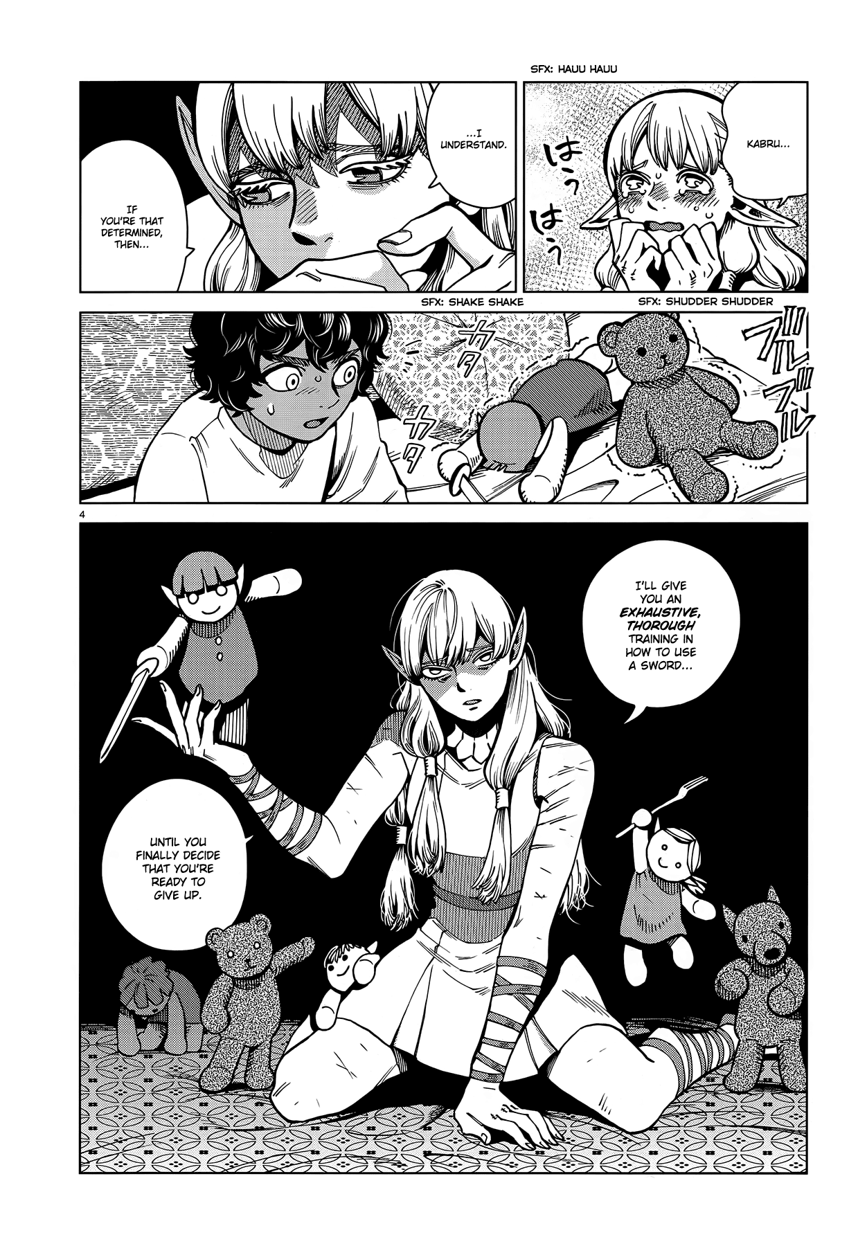Dungeon Meshi Chapter 61 page 4 - Chapter 61: Roasted Walking Mushroom