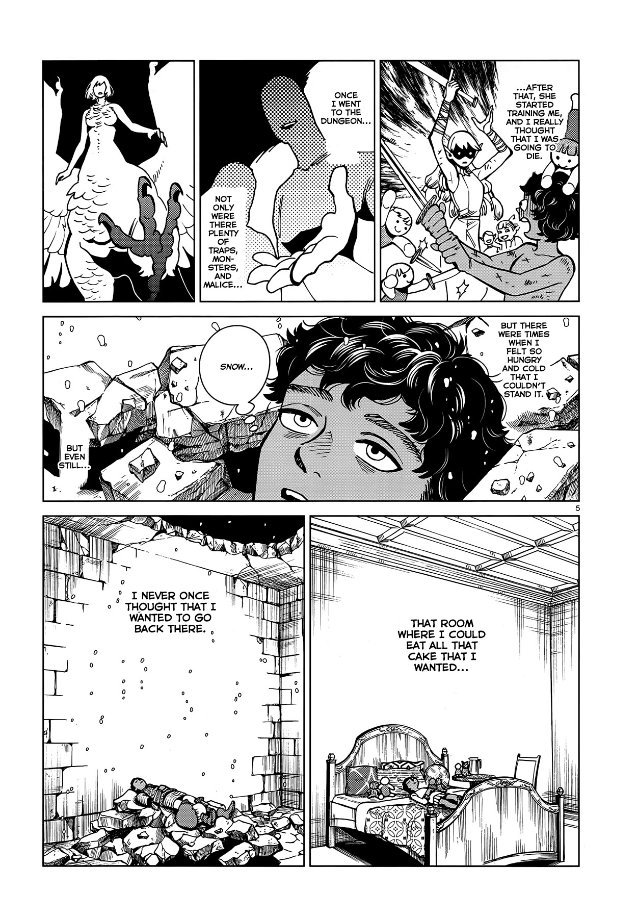 Dungeon Meshi Chapter 61 page 5 - Chapter 61: Roasted Walking Mushroom