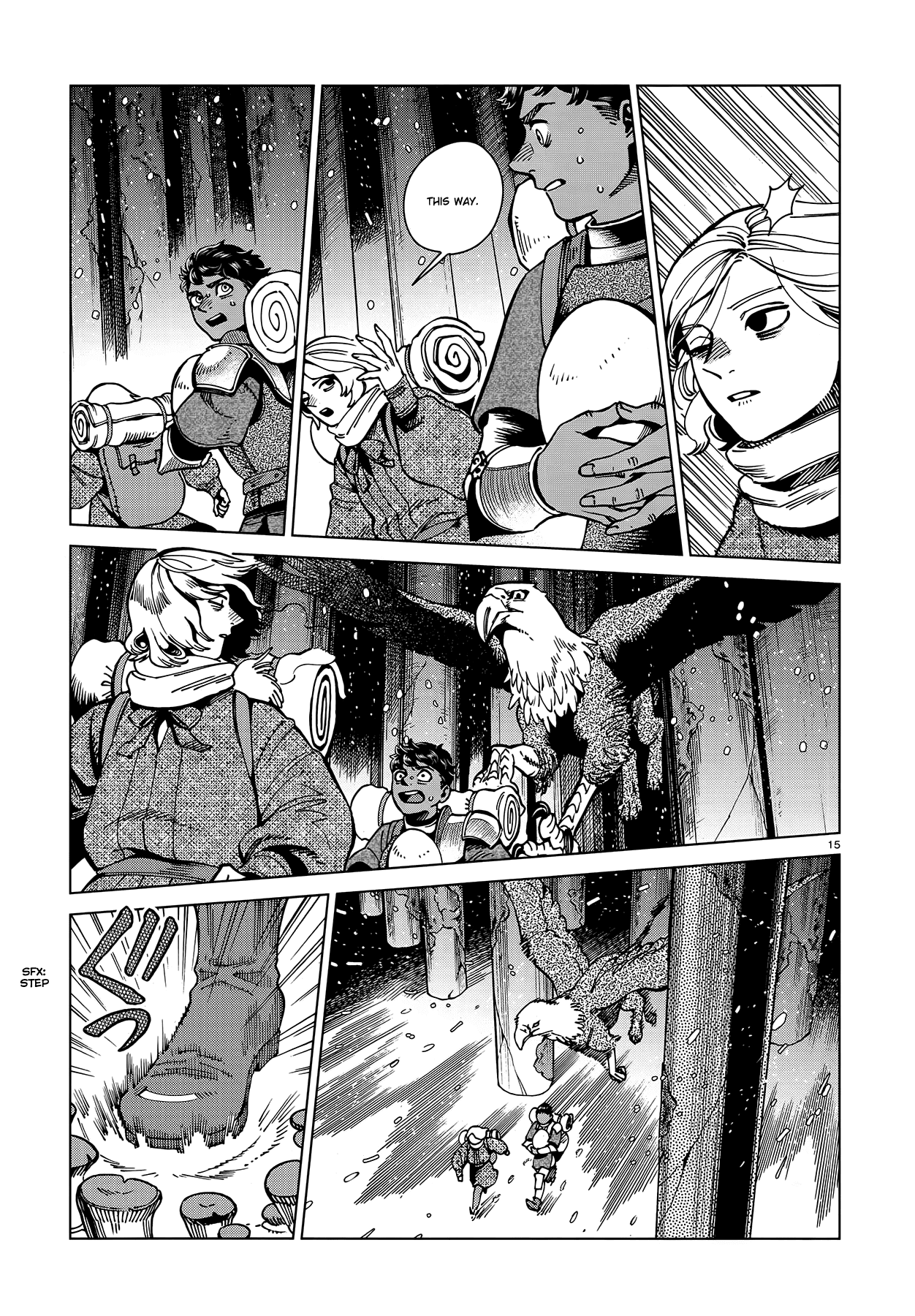 Dungeon Meshi Chapter 62 page 15 - Chapter 62: 6 Days