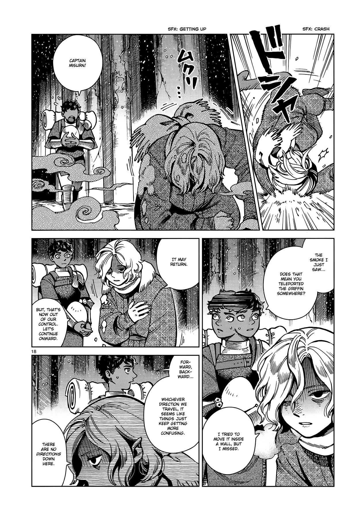 Dungeon Meshi Chapter 62 page 18 - Chapter 62: 6 Days