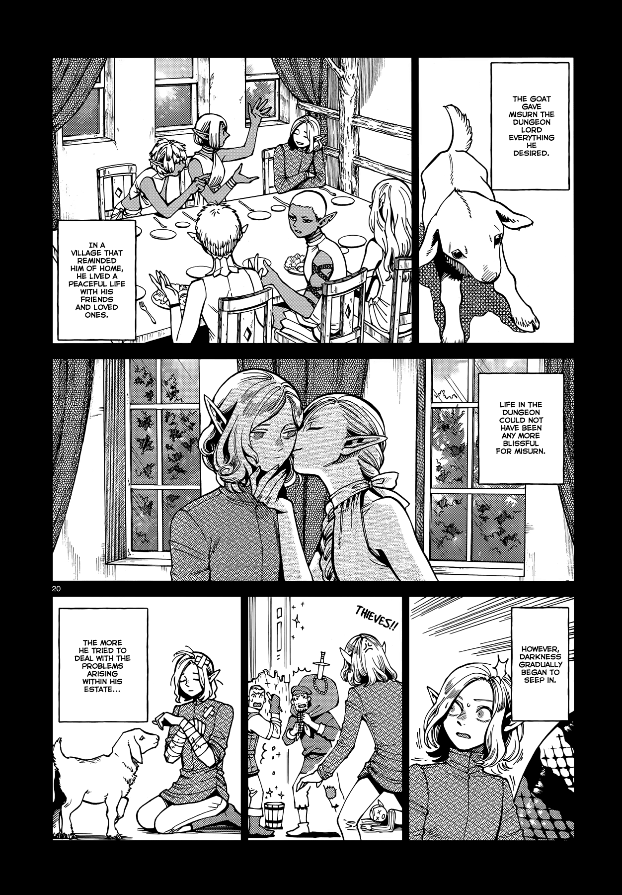 Dungeon Meshi Chapter 62 page 20 - Chapter 62: 6 Days