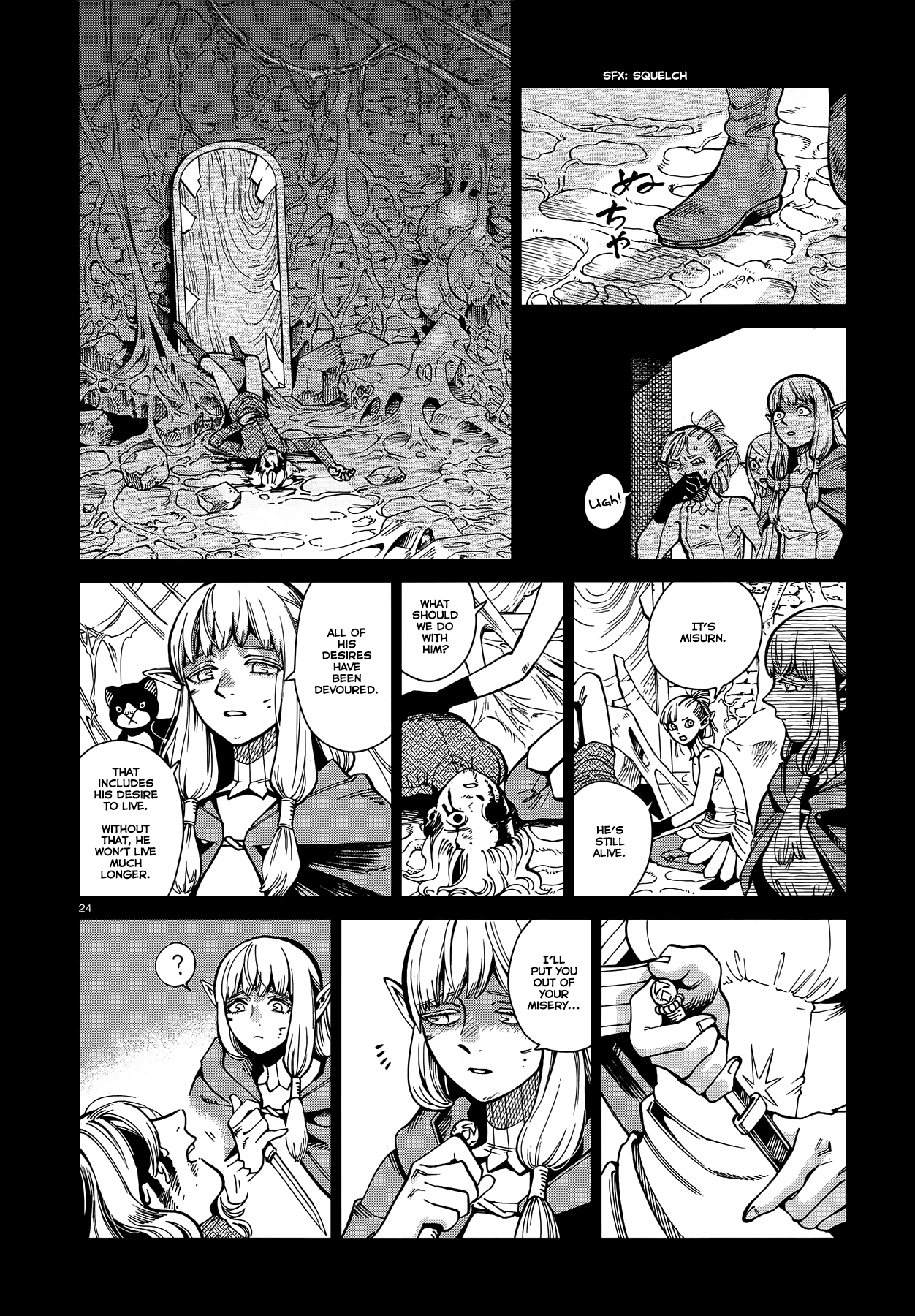 Dungeon Meshi Chapter 62 page 24 - Chapter 62: 6 Days
