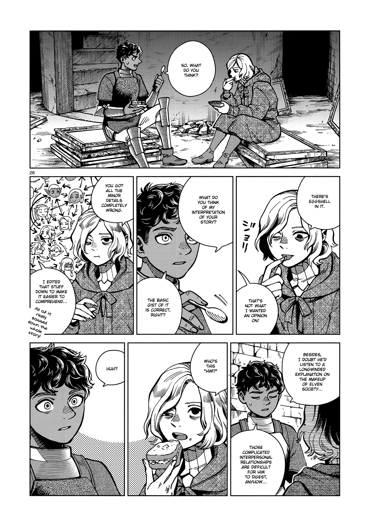 Dungeon Meshi Chapter 62 page 26 - Chapter 62: 6 Days