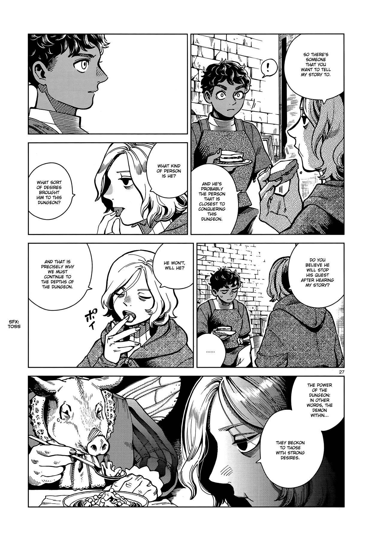 Dungeon Meshi Chapter 62 page 27 - Chapter 62: 6 Days