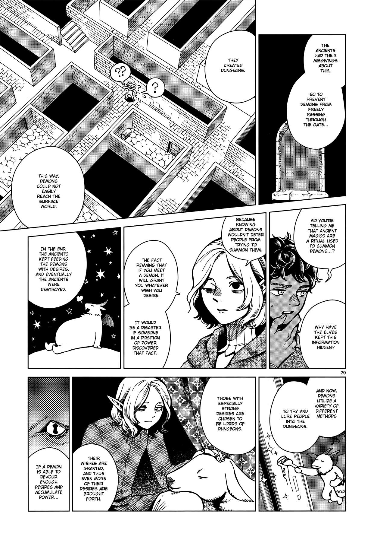 Dungeon Meshi Chapter 62 page 29 - Chapter 62: 6 Days