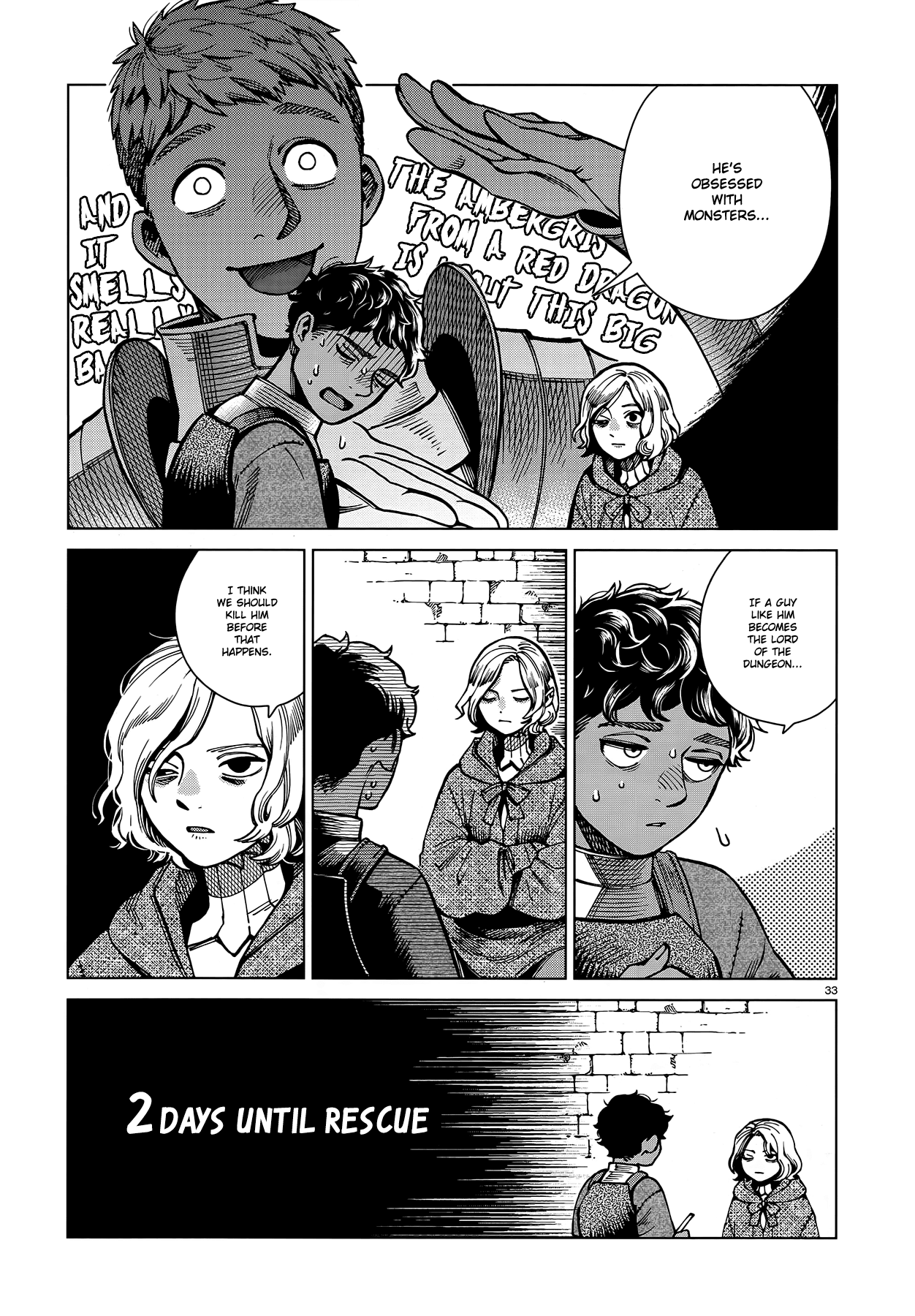 Dungeon Meshi Chapter 62 page 32 - Chapter 62: 6 Days