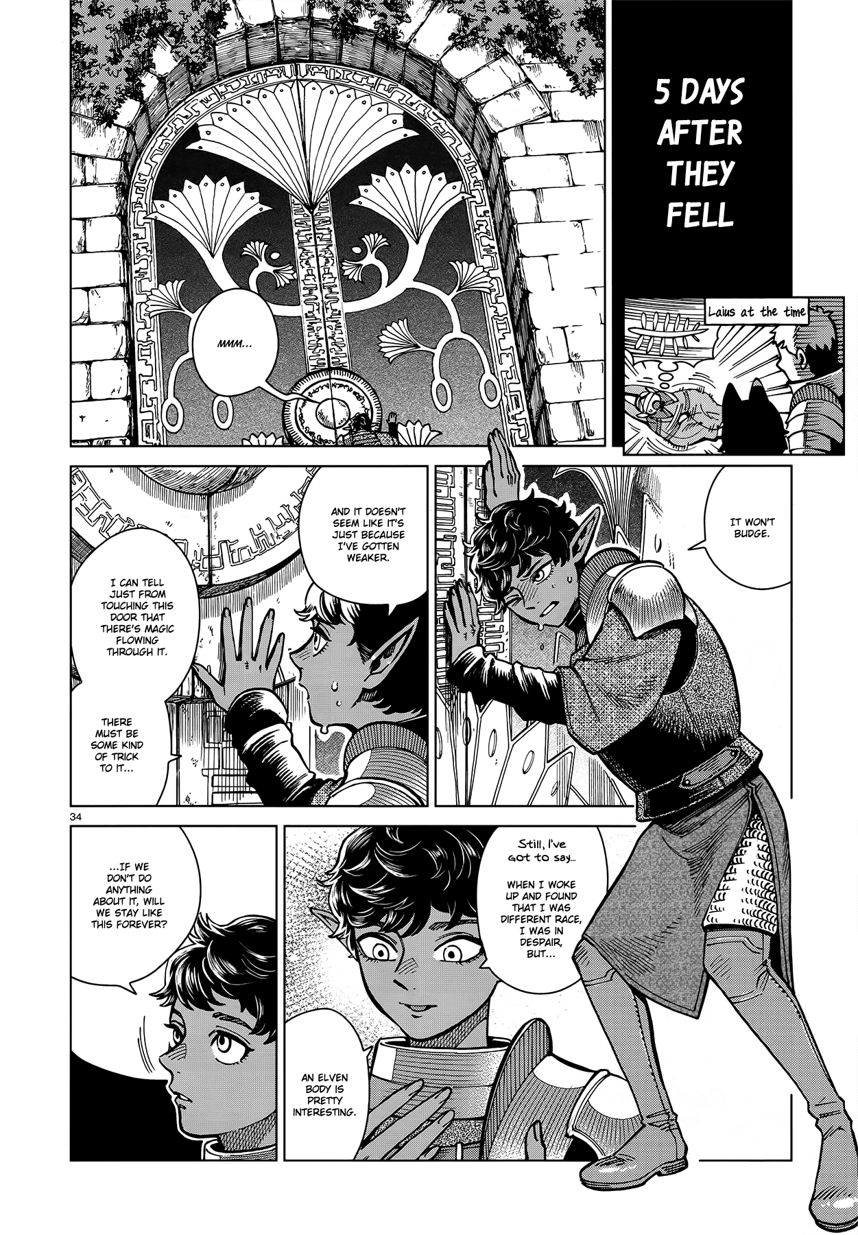 Dungeon Meshi Chapter 62 page 33 - Chapter 62: 6 Days