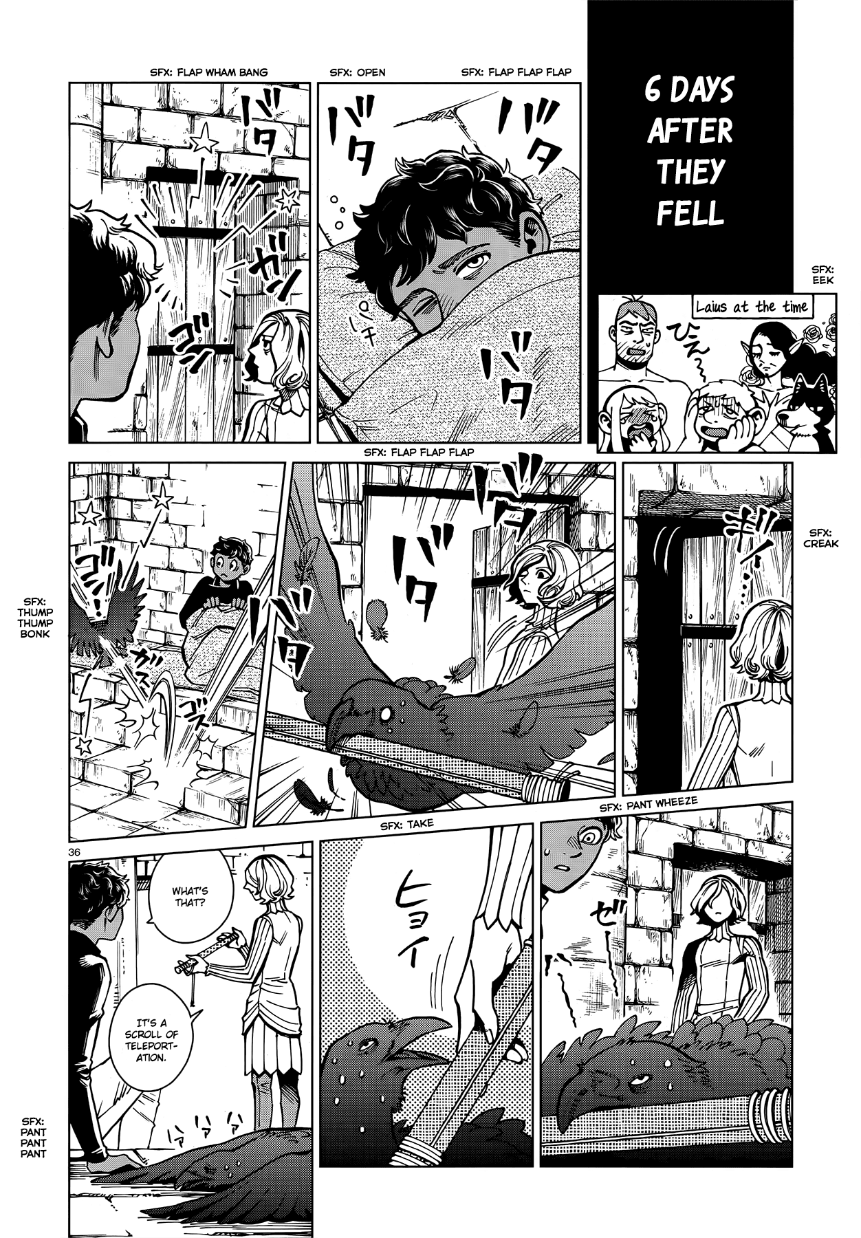 Dungeon Meshi Chapter 62 page 35 - Chapter 62: 6 Days