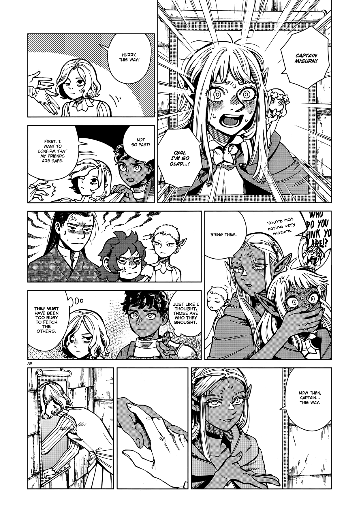 Dungeon Meshi Chapter 62 page 37 - Chapter 62: 6 Days