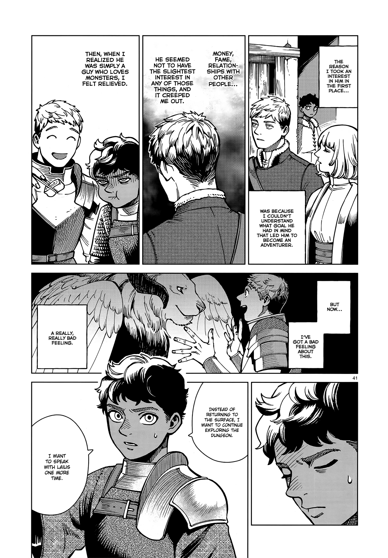 Dungeon Meshi Chapter 62 page 40 - Chapter 62: 6 Days