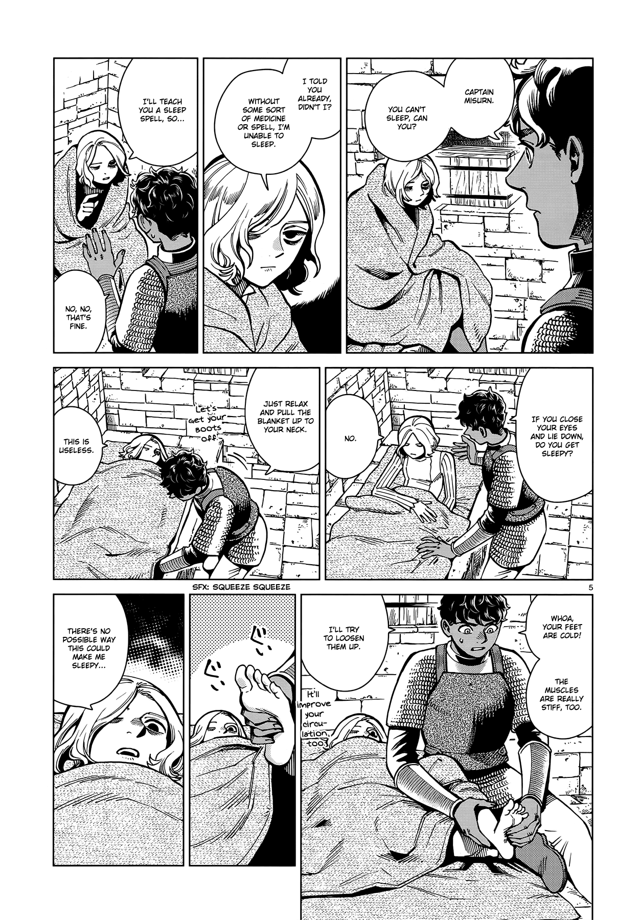 Dungeon Meshi Chapter 62 page 5 - Chapter 62: 6 Days