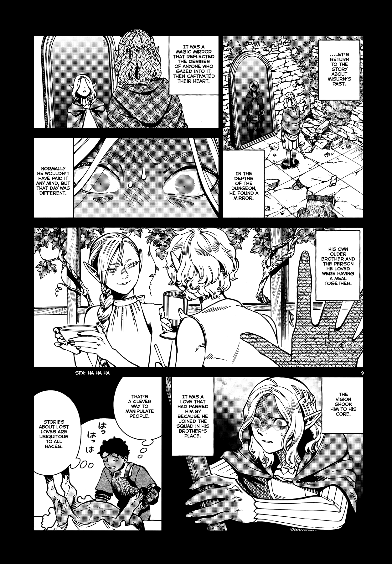 Dungeon Meshi Chapter 62 page 9 - Chapter 62: 6 Days