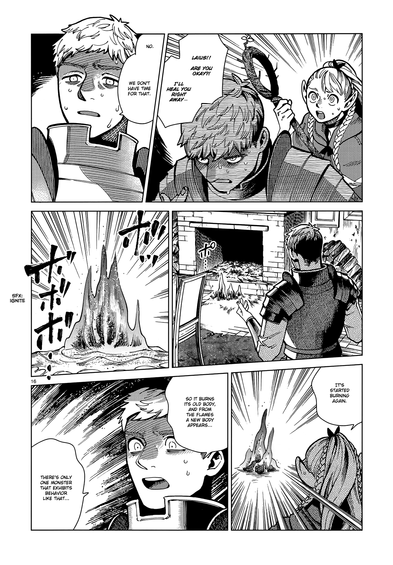 Dungeon Meshi Chapter 63 page 16 - Chapter 63: Confit
