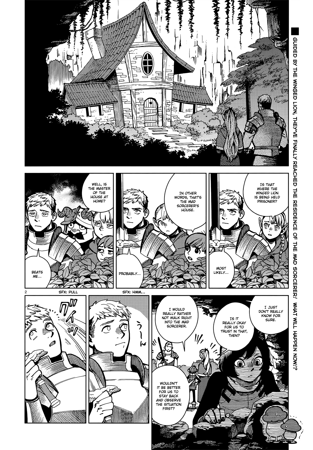 Dungeon Meshi Chapter 63 page 2 - Chapter 63: Confit