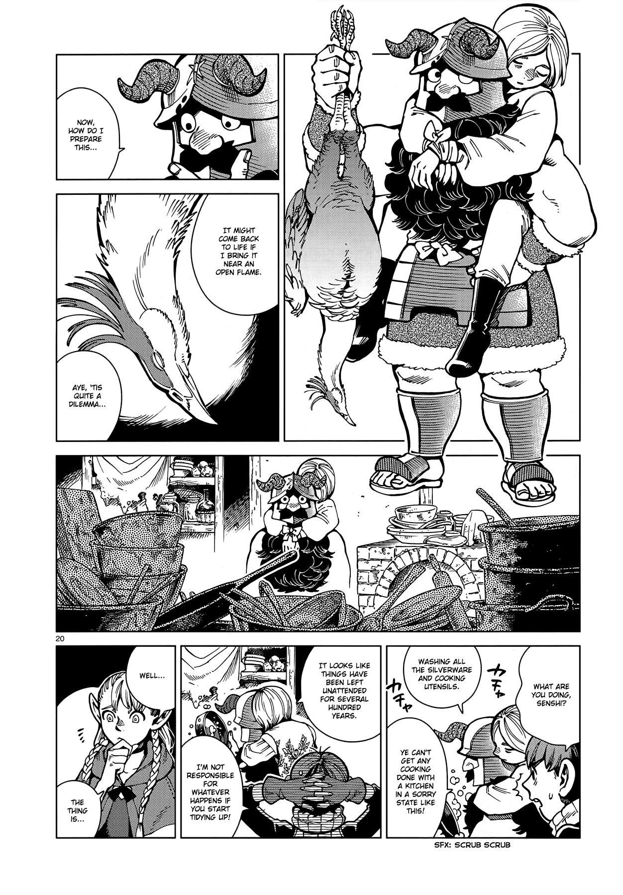 Dungeon Meshi Chapter 63 page 20 - Chapter 63: Confit