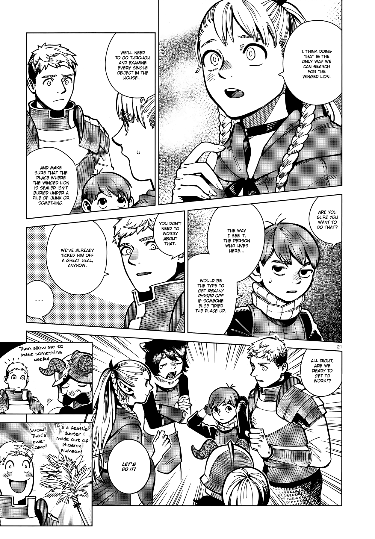 Dungeon Meshi Chapter 63 page 21 - Chapter 63: Confit