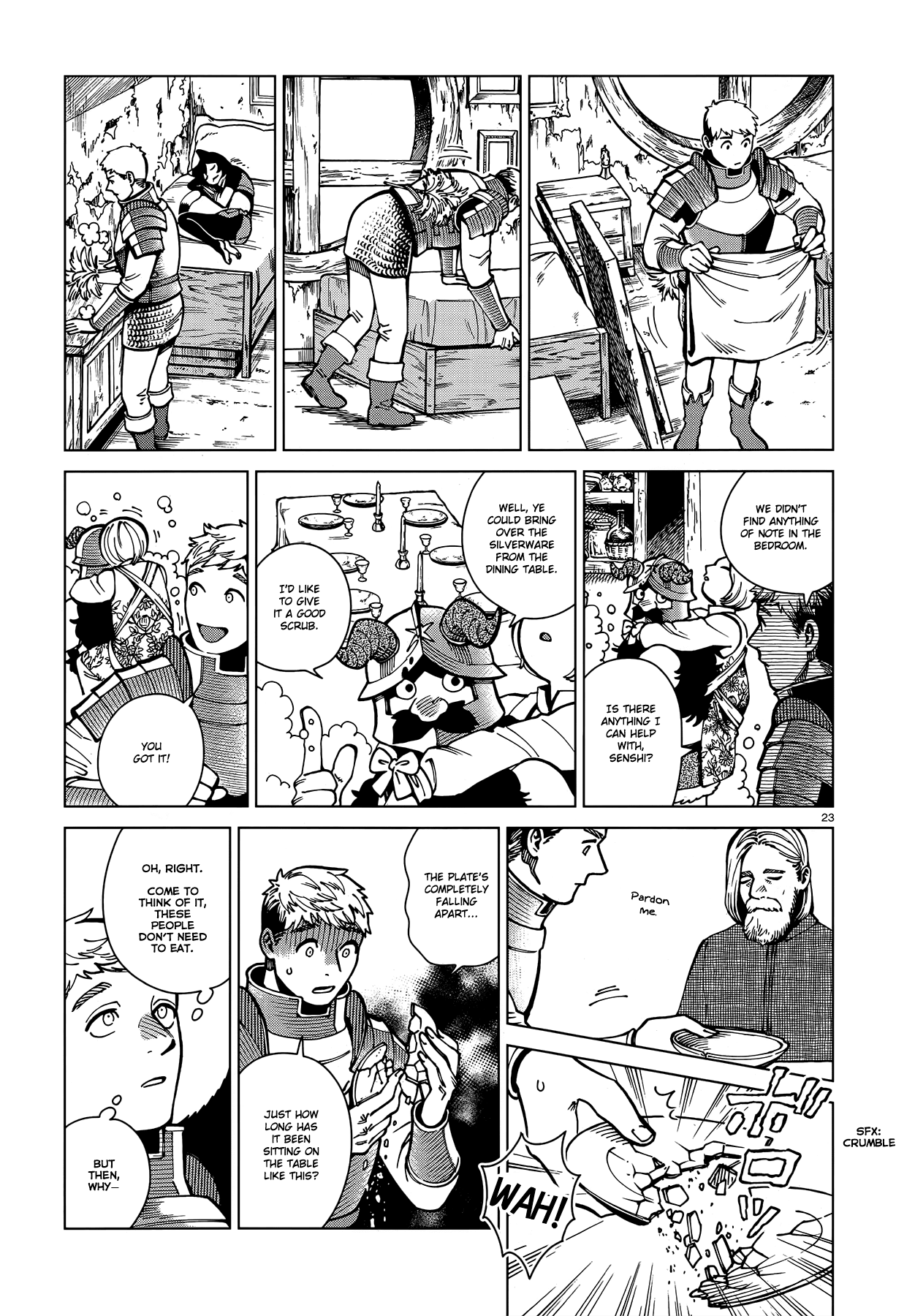 Dungeon Meshi Chapter 63 page 23 - Chapter 63: Confit