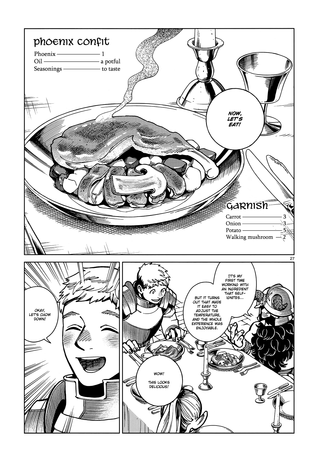 Dungeon Meshi Chapter 63 page 27 - Chapter 63: Confit