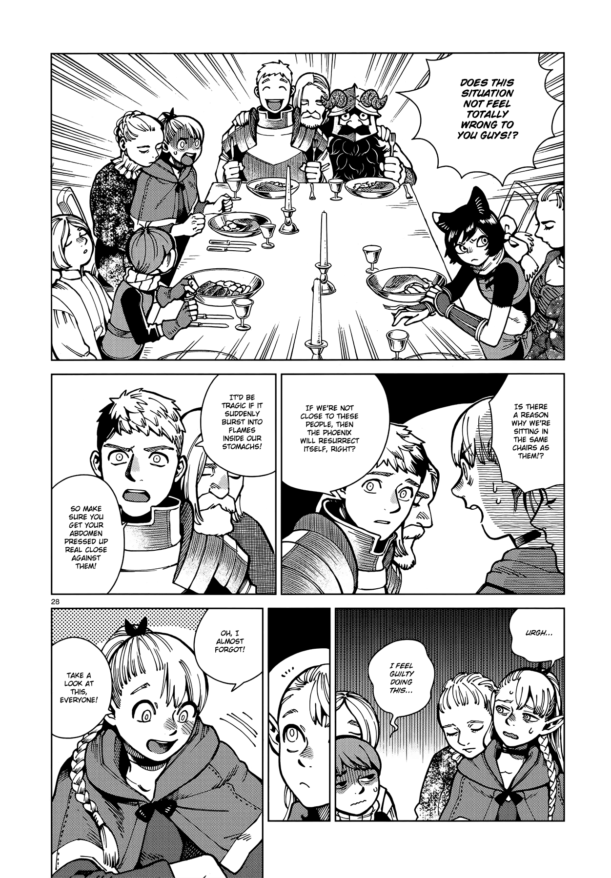 Dungeon Meshi Chapter 63 page 28 - Chapter 63: Confit