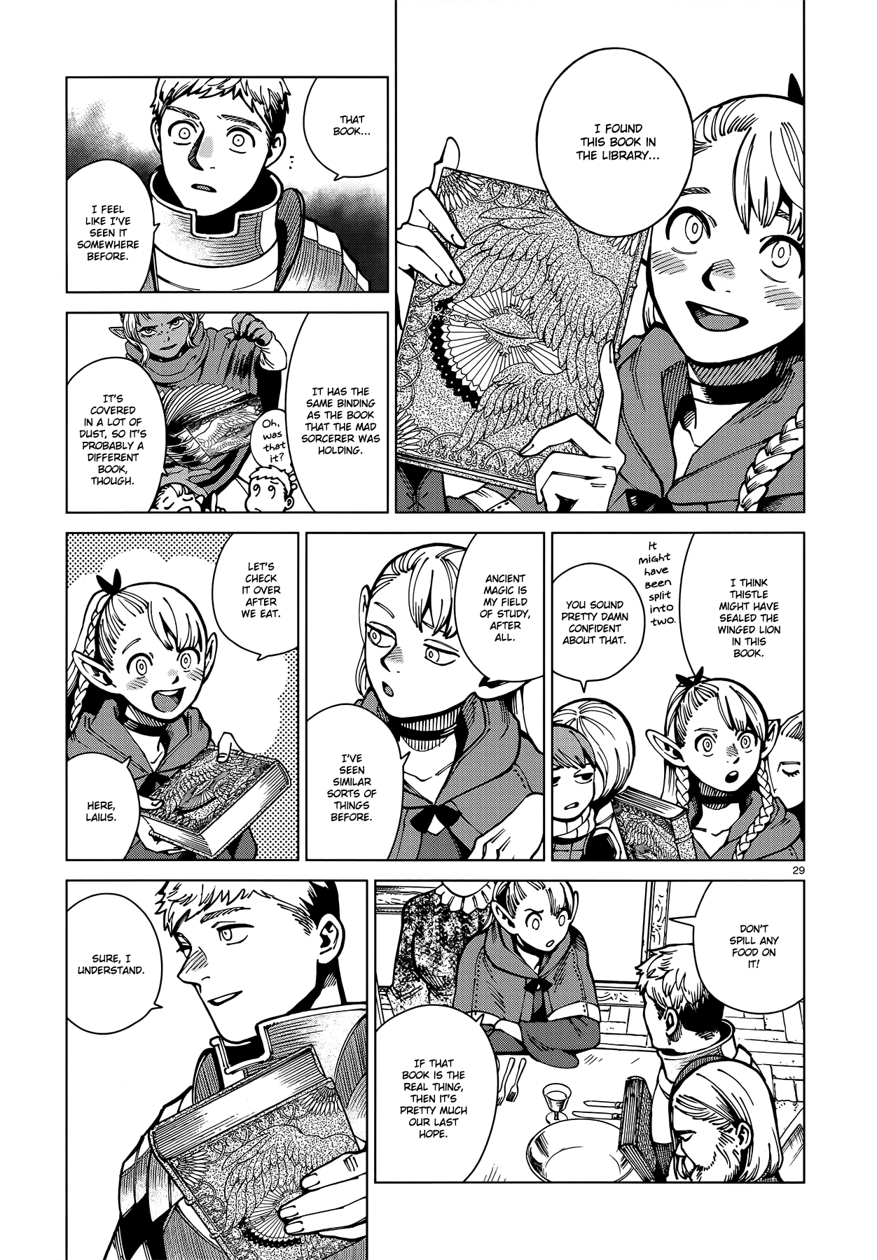 Dungeon Meshi Chapter 63 page 29 - Chapter 63: Confit
