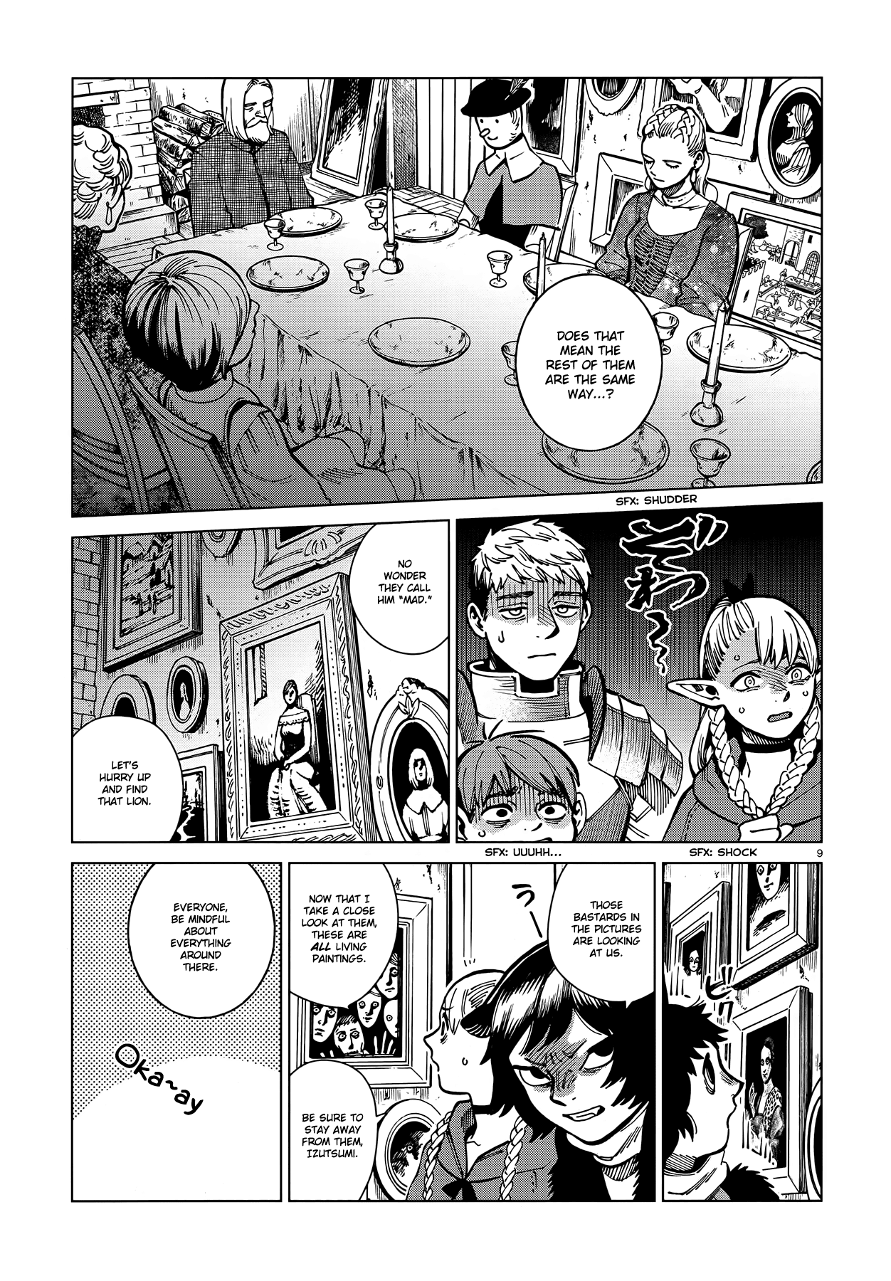 Dungeon Meshi Chapter 63 page 9 - Chapter 63: Confit