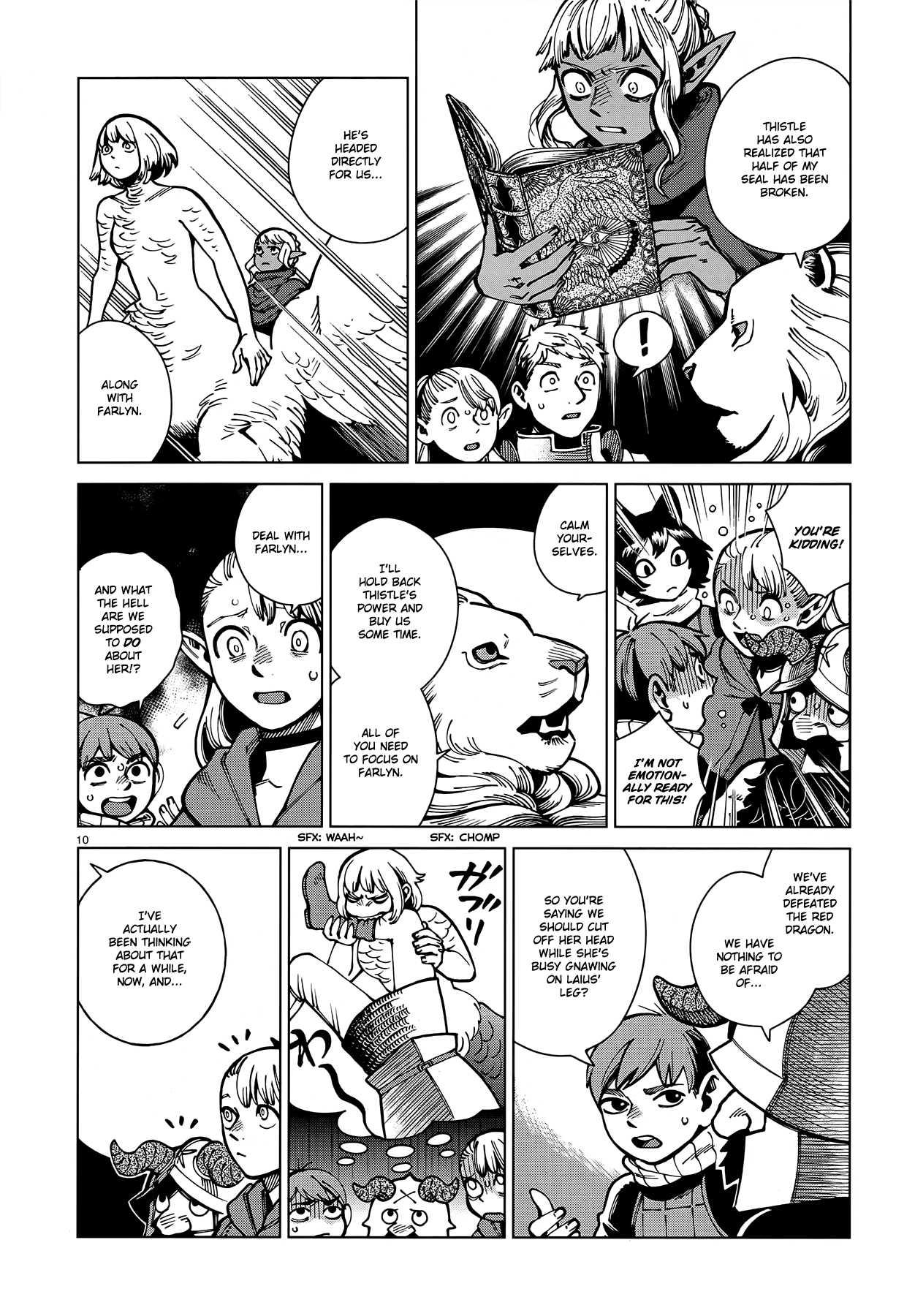 Dungeon Meshi Chapter 64 page 10 - Chapter 64: Rabbit