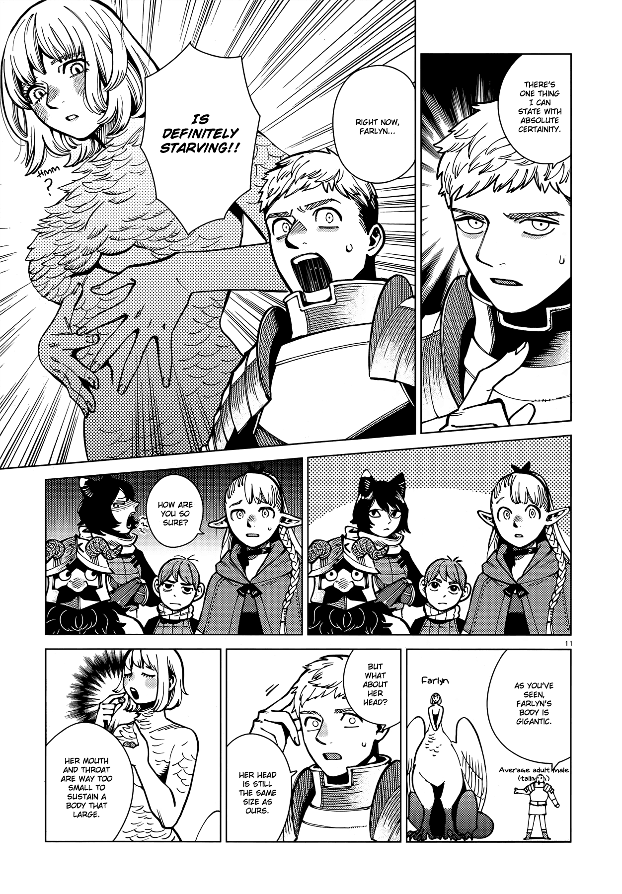 Dungeon Meshi Chapter 64 page 11 - Chapter 64: Rabbit