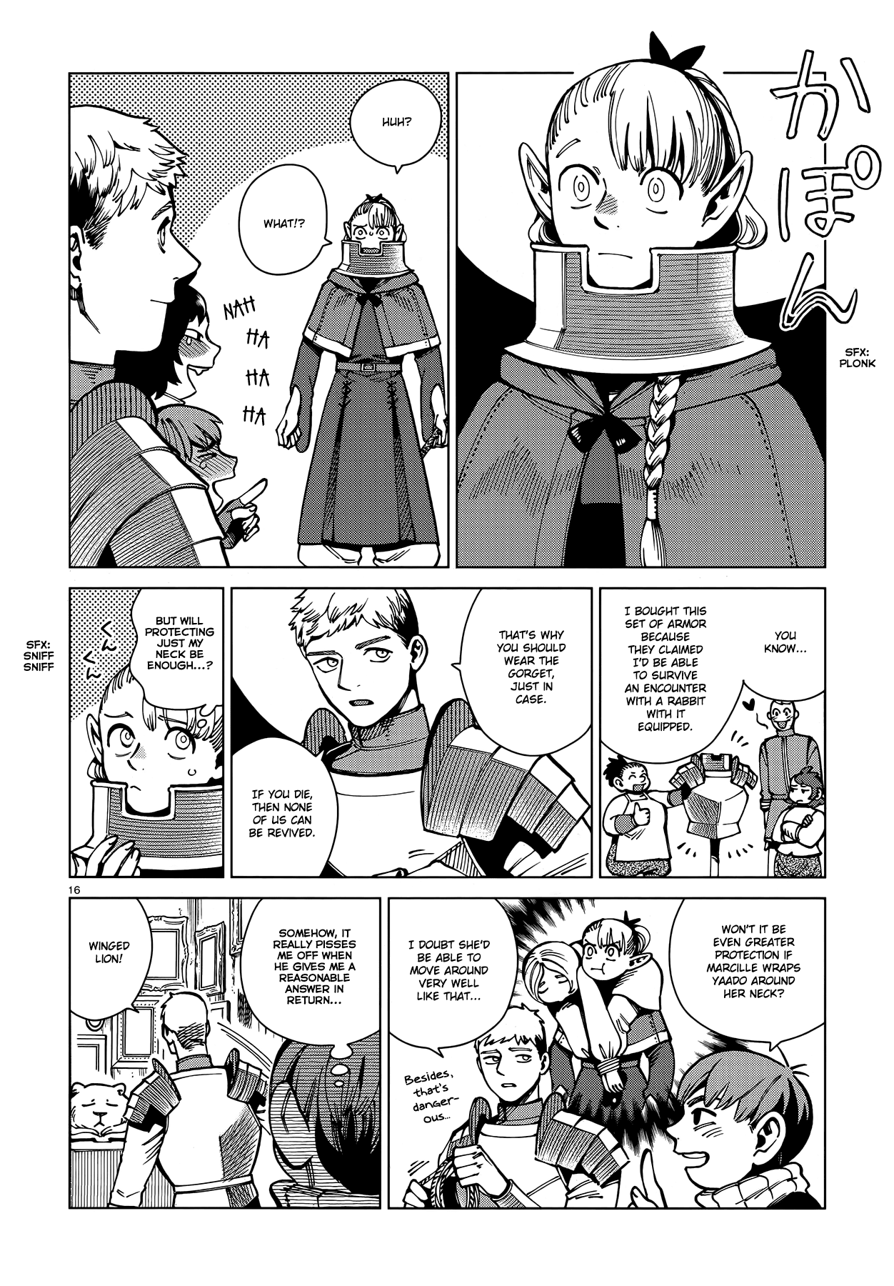 Dungeon Meshi Chapter 64 page 16 - Chapter 64: Rabbit