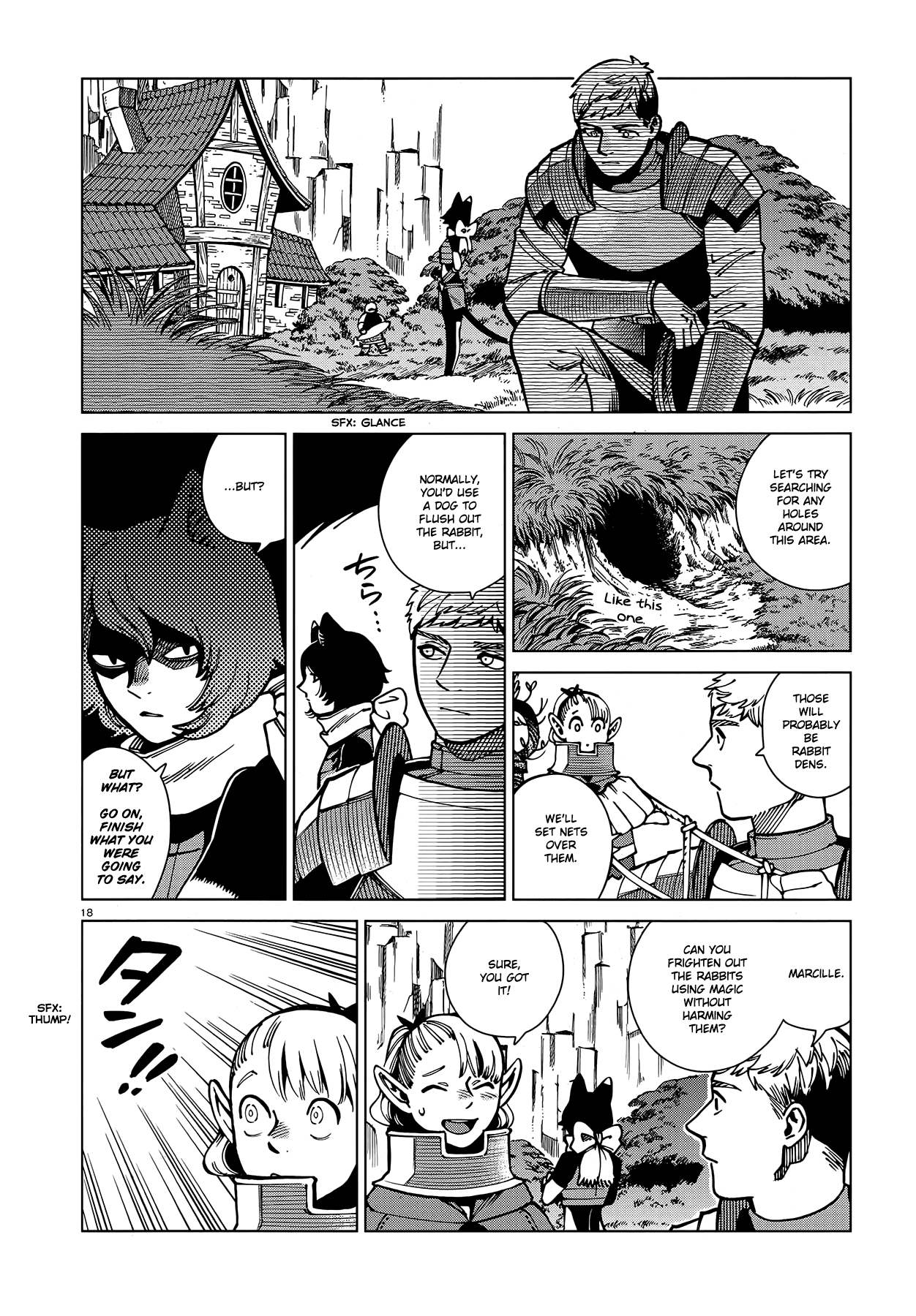 Dungeon Meshi Chapter 64 page 18 - Chapter 64: Rabbit