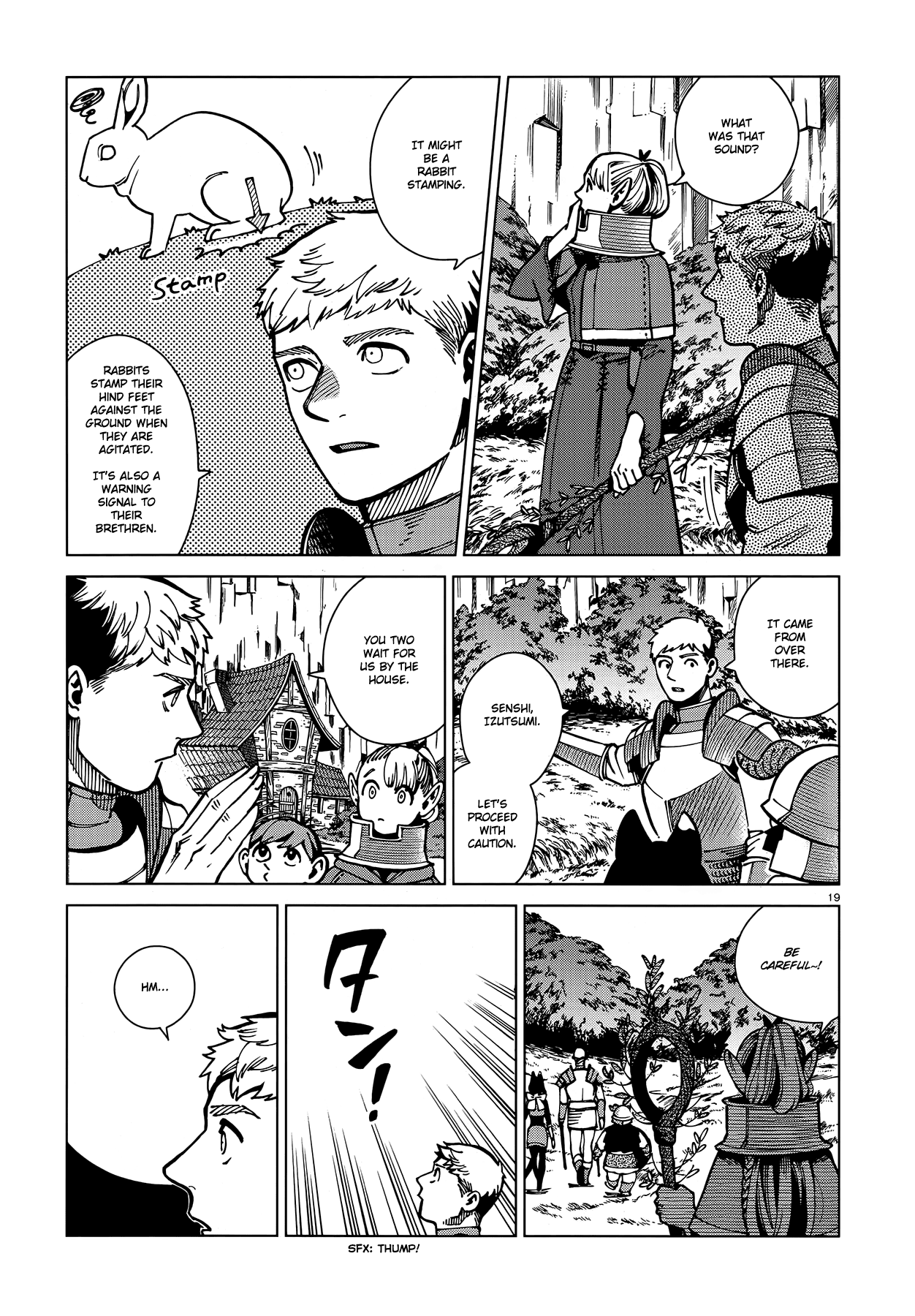 Dungeon Meshi Chapter 64 page 19 - Chapter 64: Rabbit