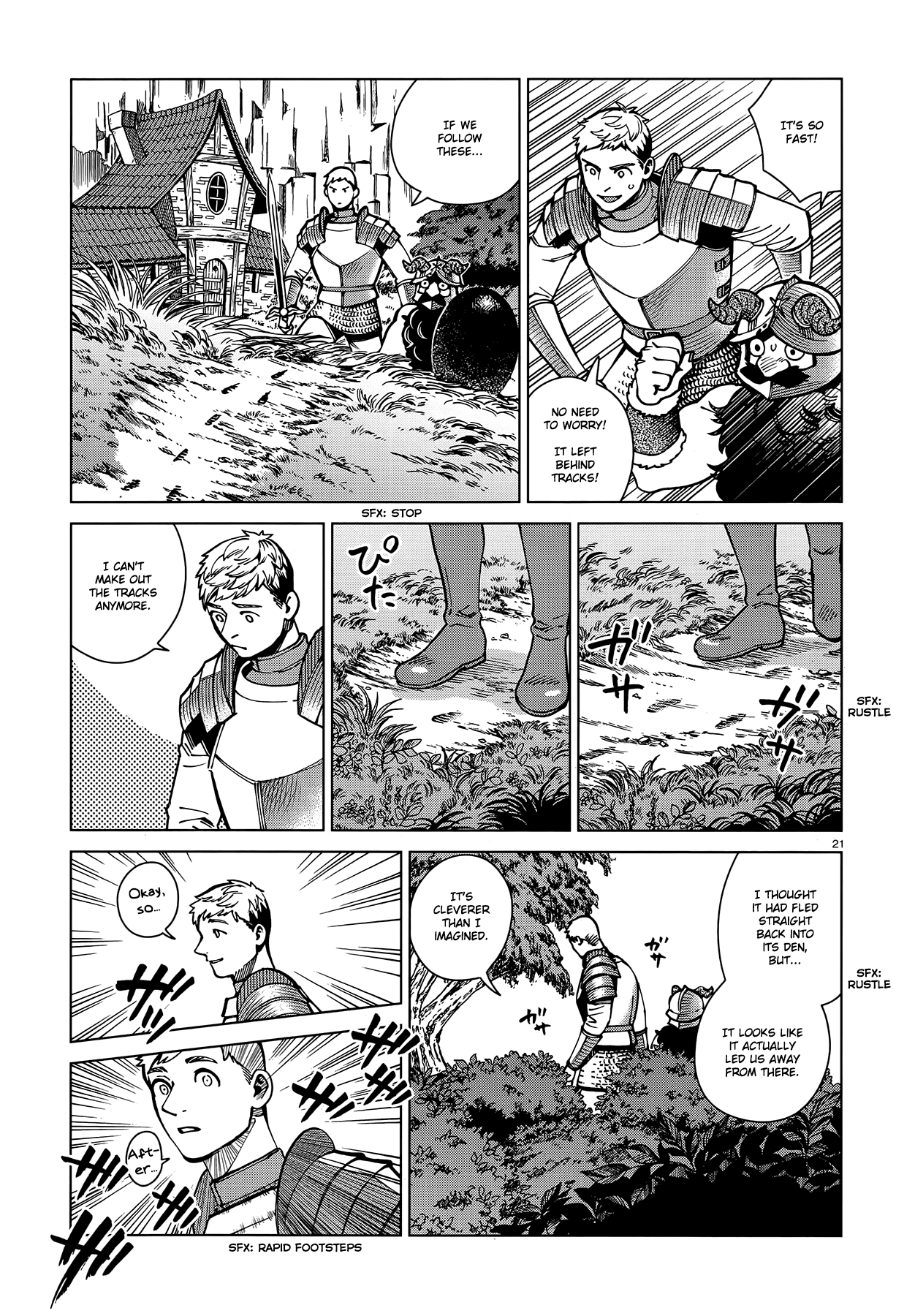 Dungeon Meshi Chapter 64 page 21 - Chapter 64: Rabbit