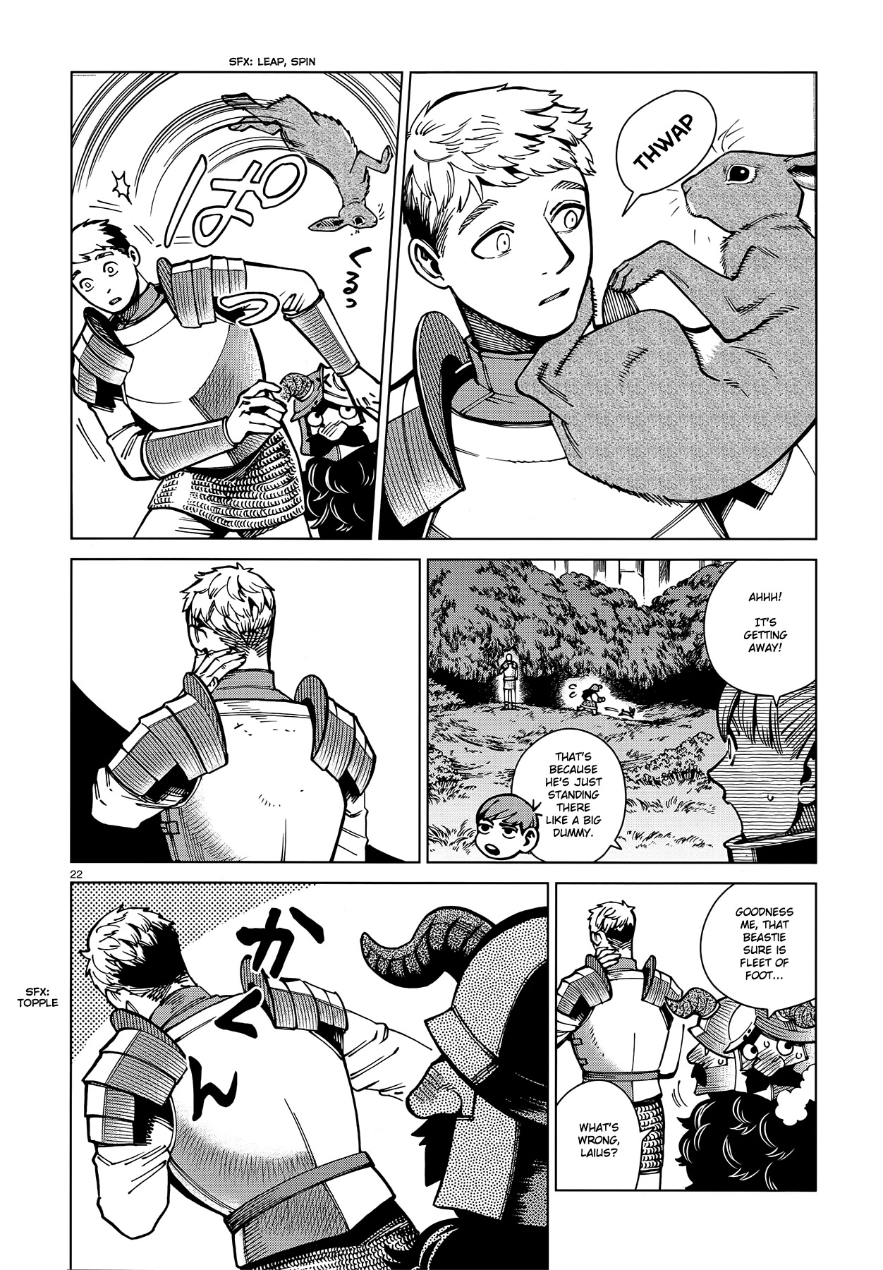 Dungeon Meshi Chapter 64 page 22 - Chapter 64: Rabbit