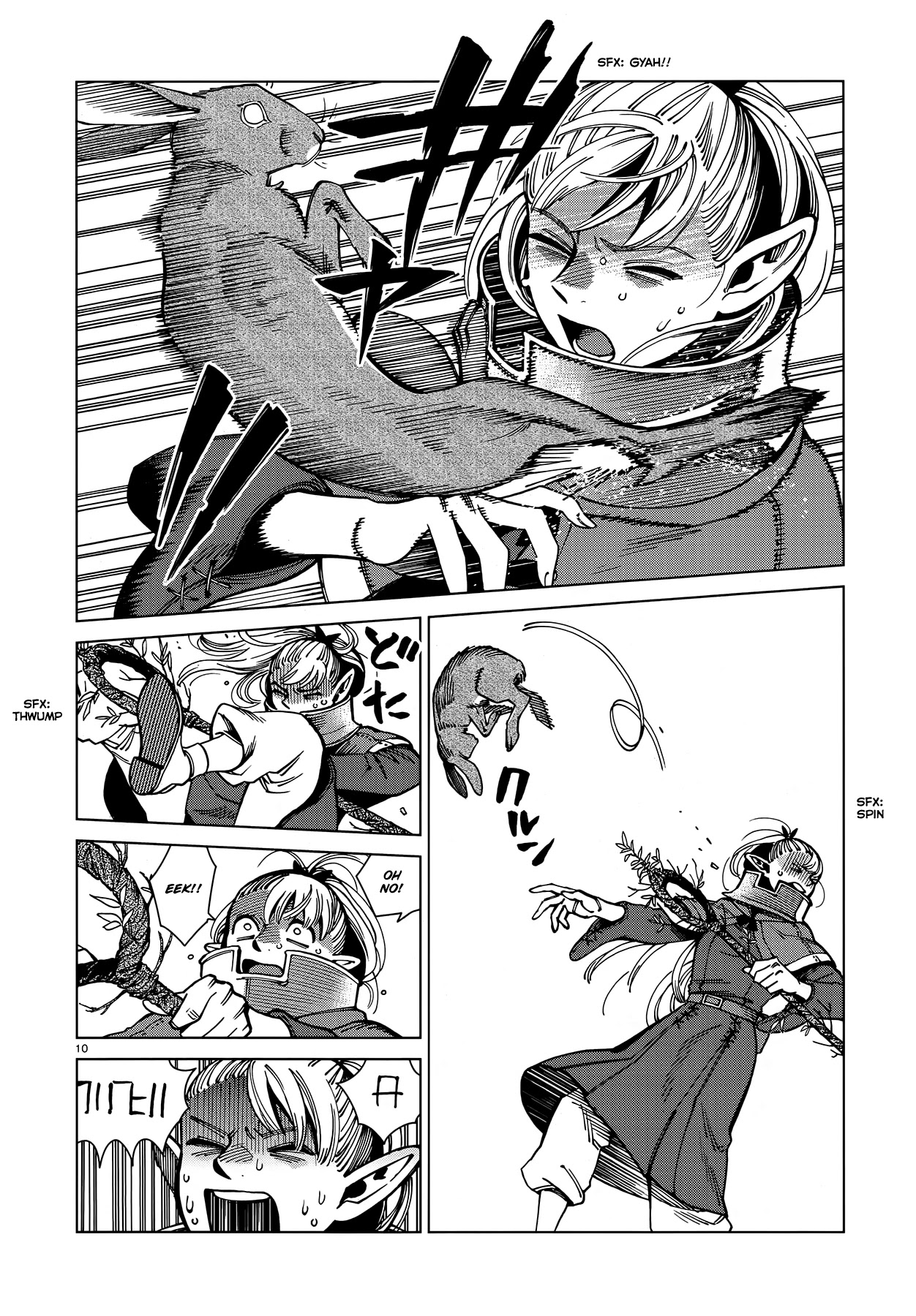 Dungeon Meshi Chapter 65 page 10 - Chapter 65: Rabbit, Part II