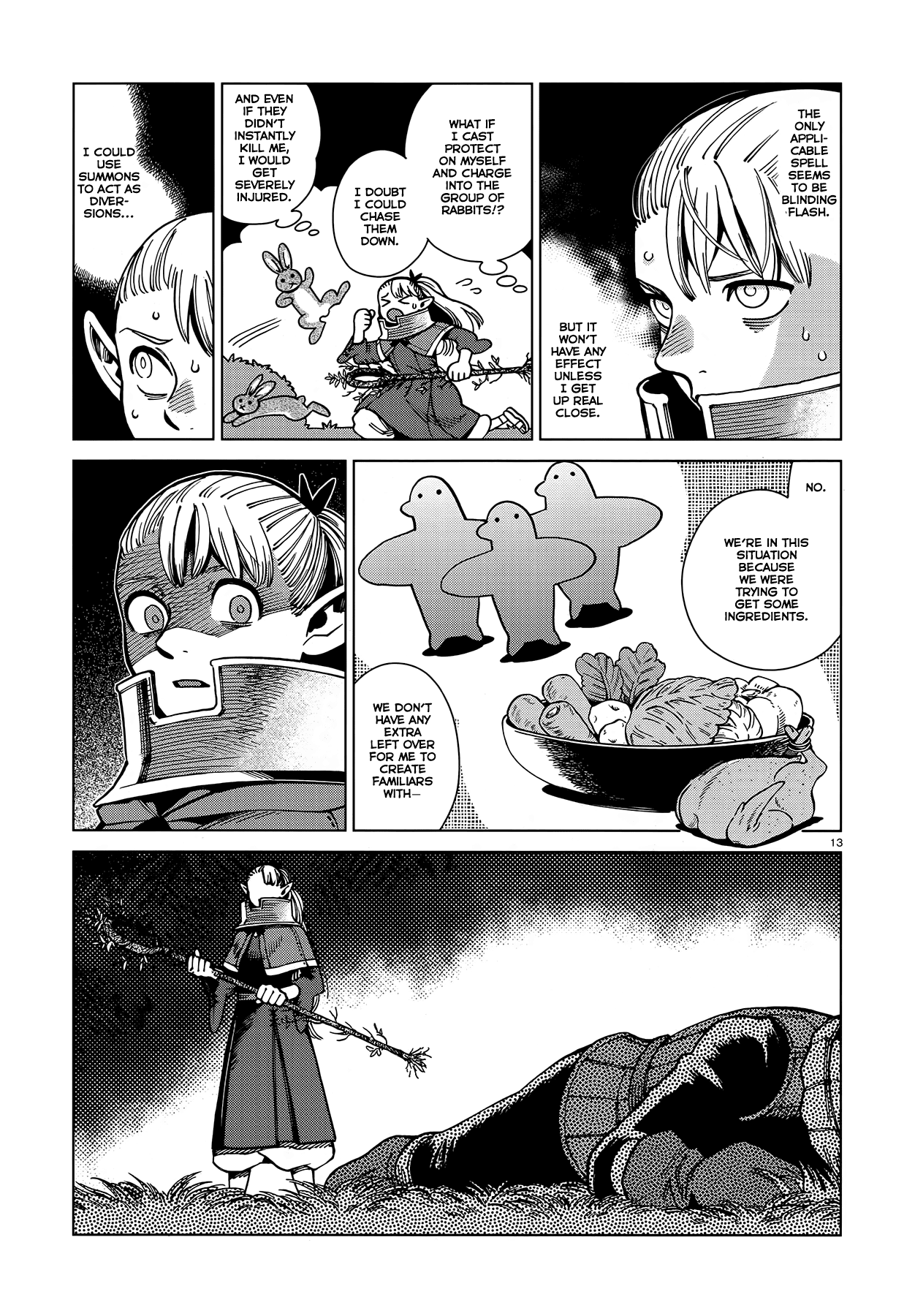 Dungeon Meshi Chapter 65 page 13 - Chapter 65: Rabbit, Part II