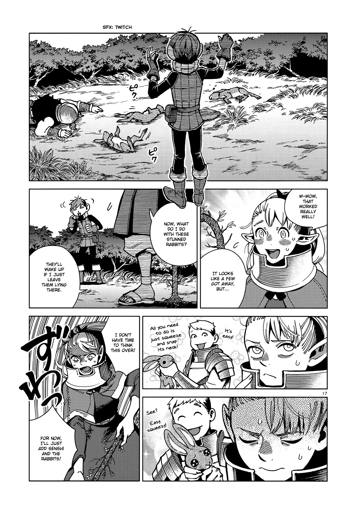 Dungeon Meshi Chapter 65 page 17 - Chapter 65: Rabbit, Part II