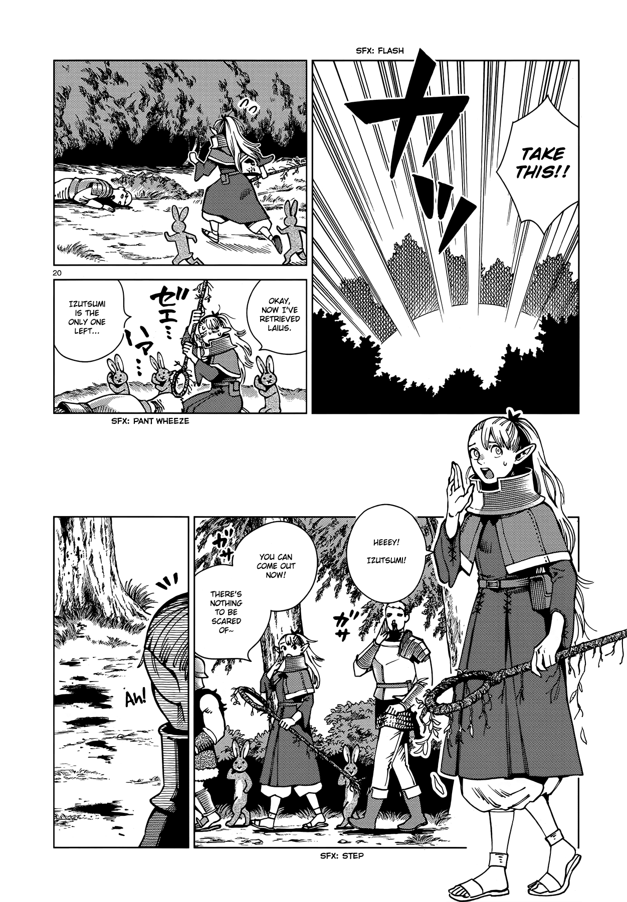Dungeon Meshi Chapter 65 page 20 - Chapter 65: Rabbit, Part II